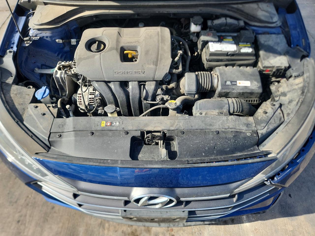 2019 Hyundai Elantra Value Edition Blue vin: 5NPD84LF5KH453859