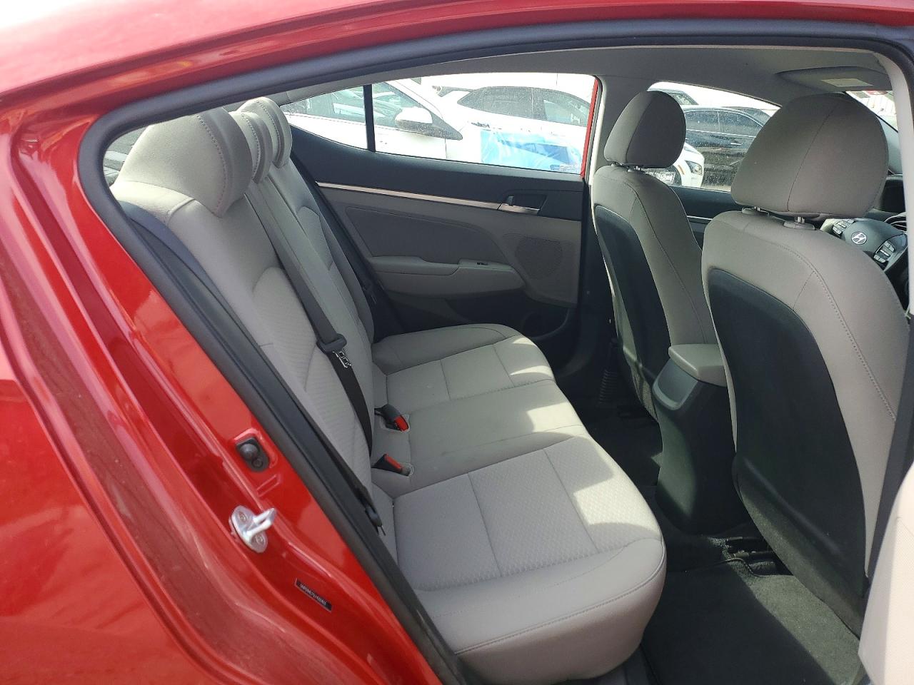 2020 Hyundai Elantra Sel Red vin: 5NPD84LF5LH502463