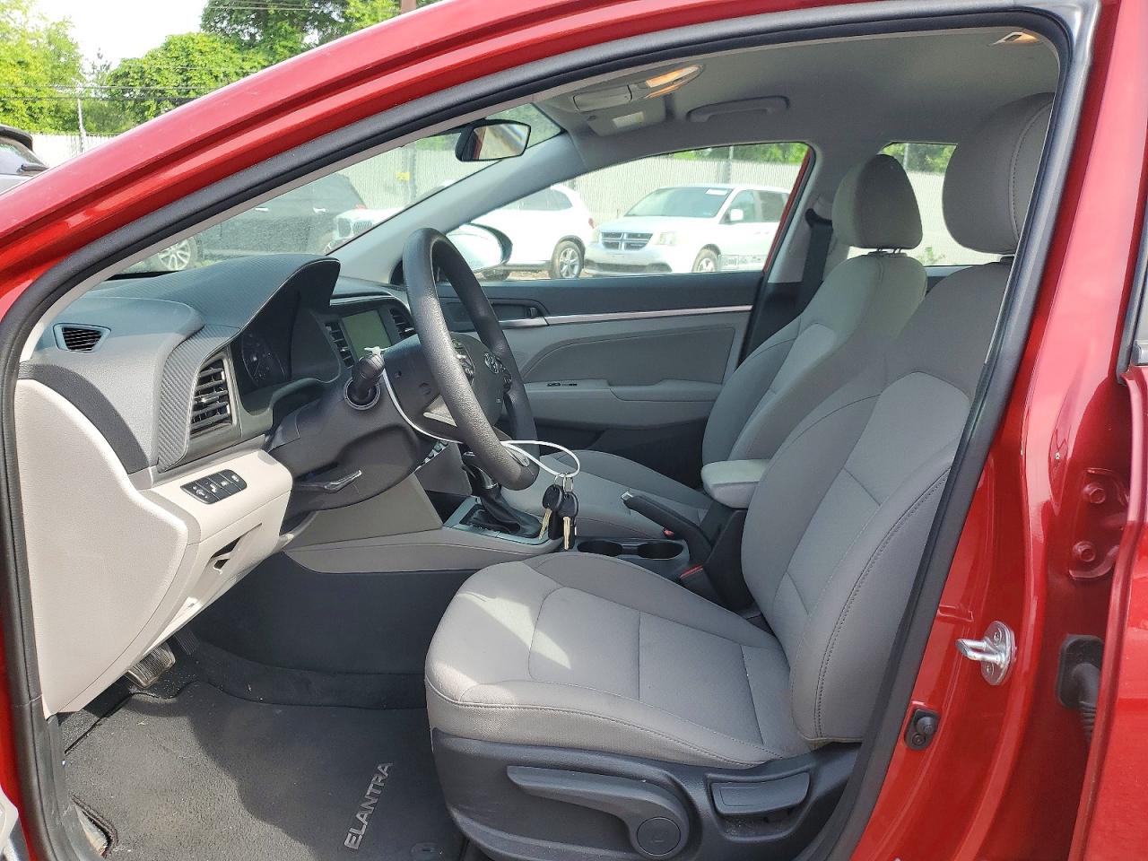 2020 Hyundai Elantra Sel Red vin: 5NPD84LF5LH502463