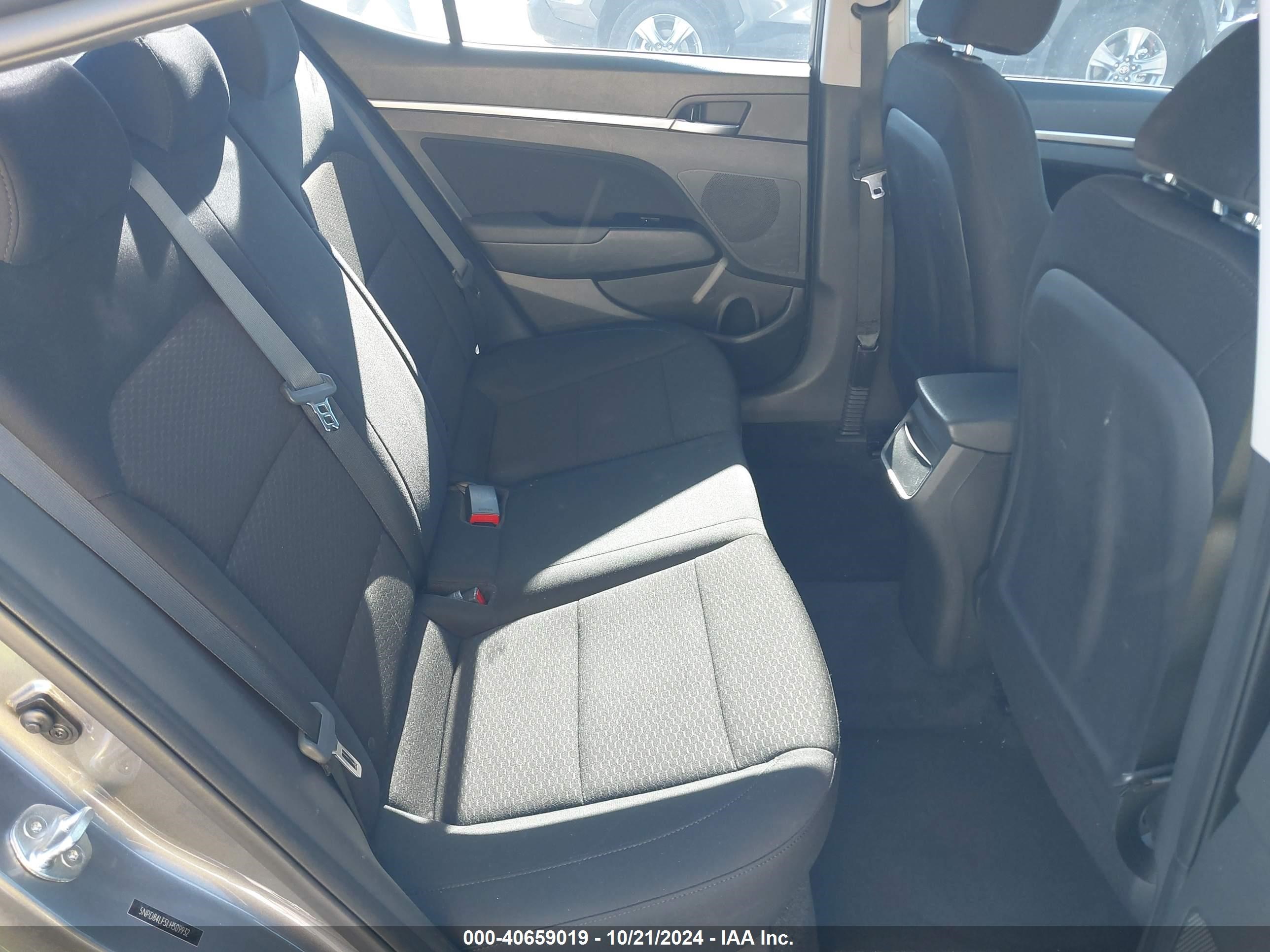 2020 Hyundai Elantra Value Edition Gray vin: 5NPD84LF5LH509932