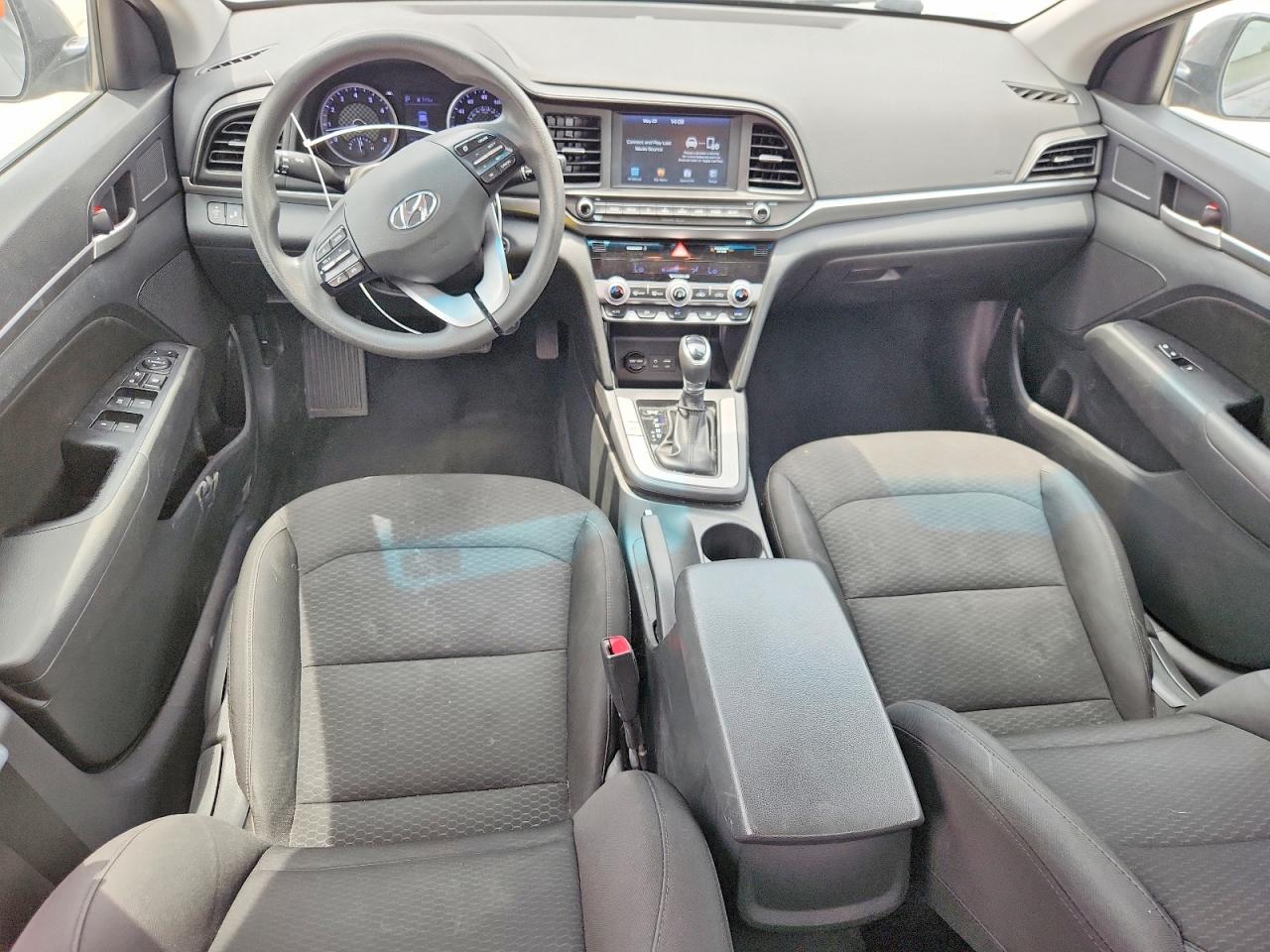 2020 Hyundai Elantra Sel Gray vin: 5NPD84LF5LH533809