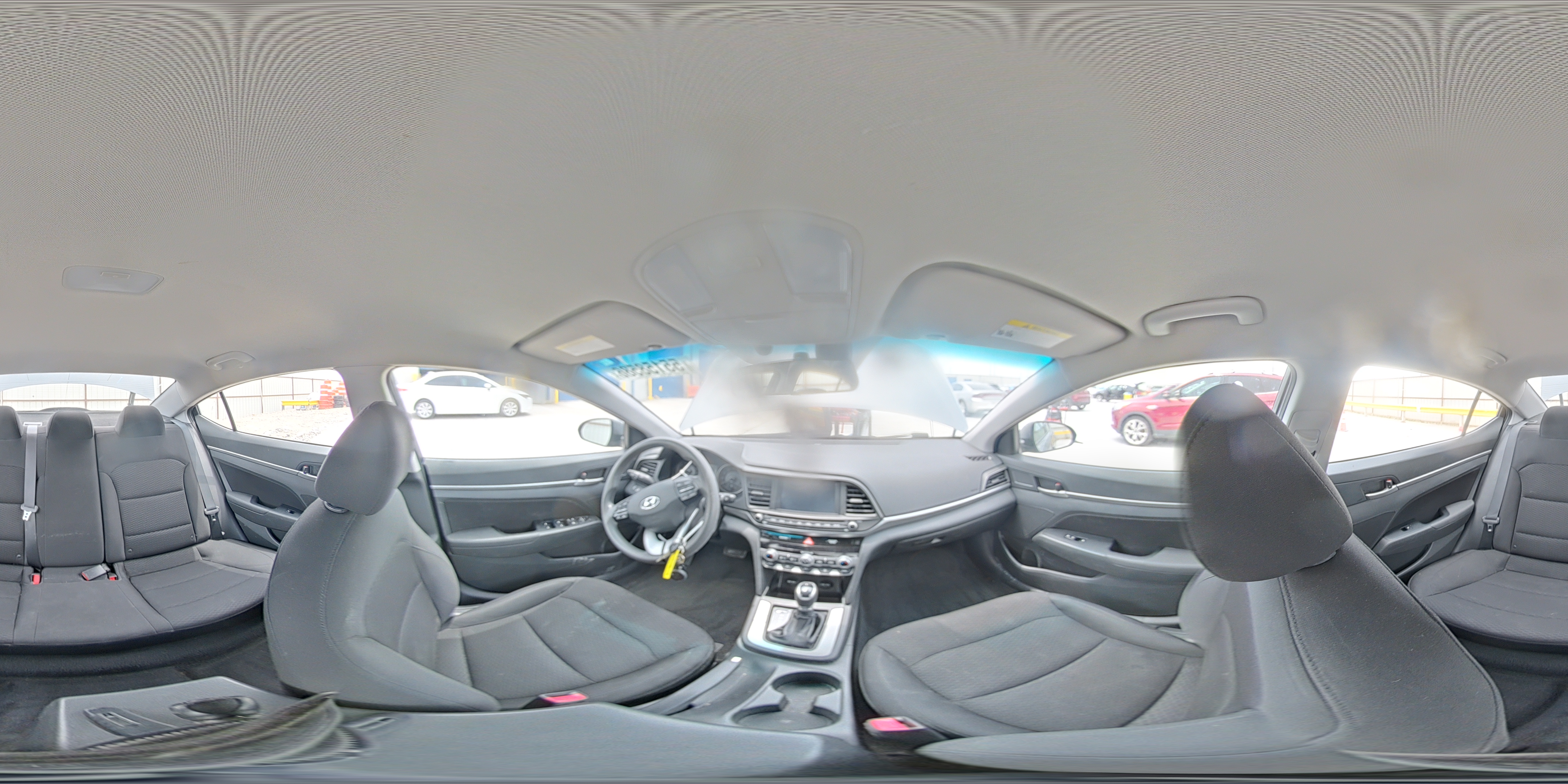 2020 Hyundai Elantra Sel Gray vin: 5NPD84LF5LH533809