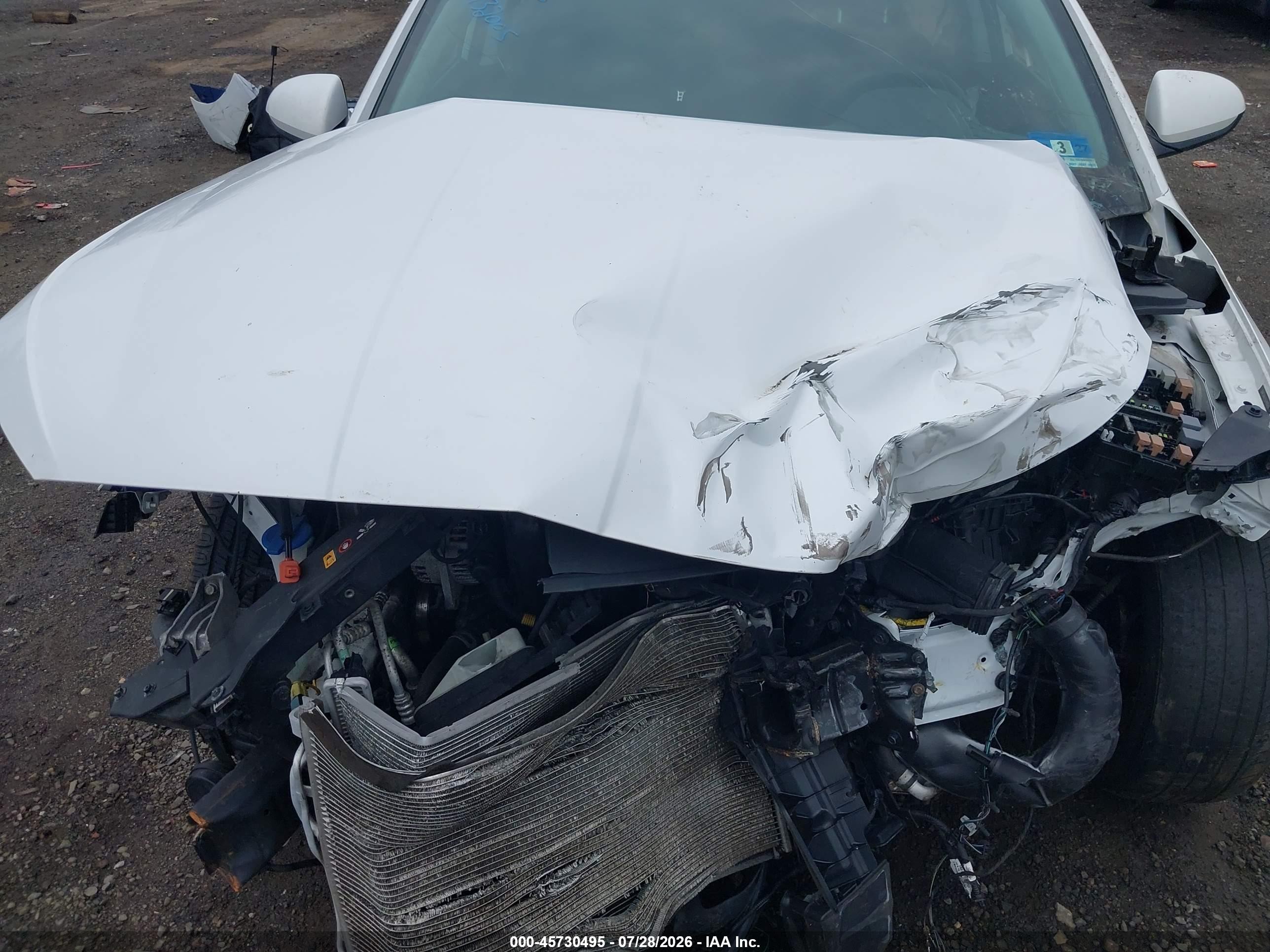 2020 Hyundai Elantra Sel White vin: 5NPD84LF5LH582637