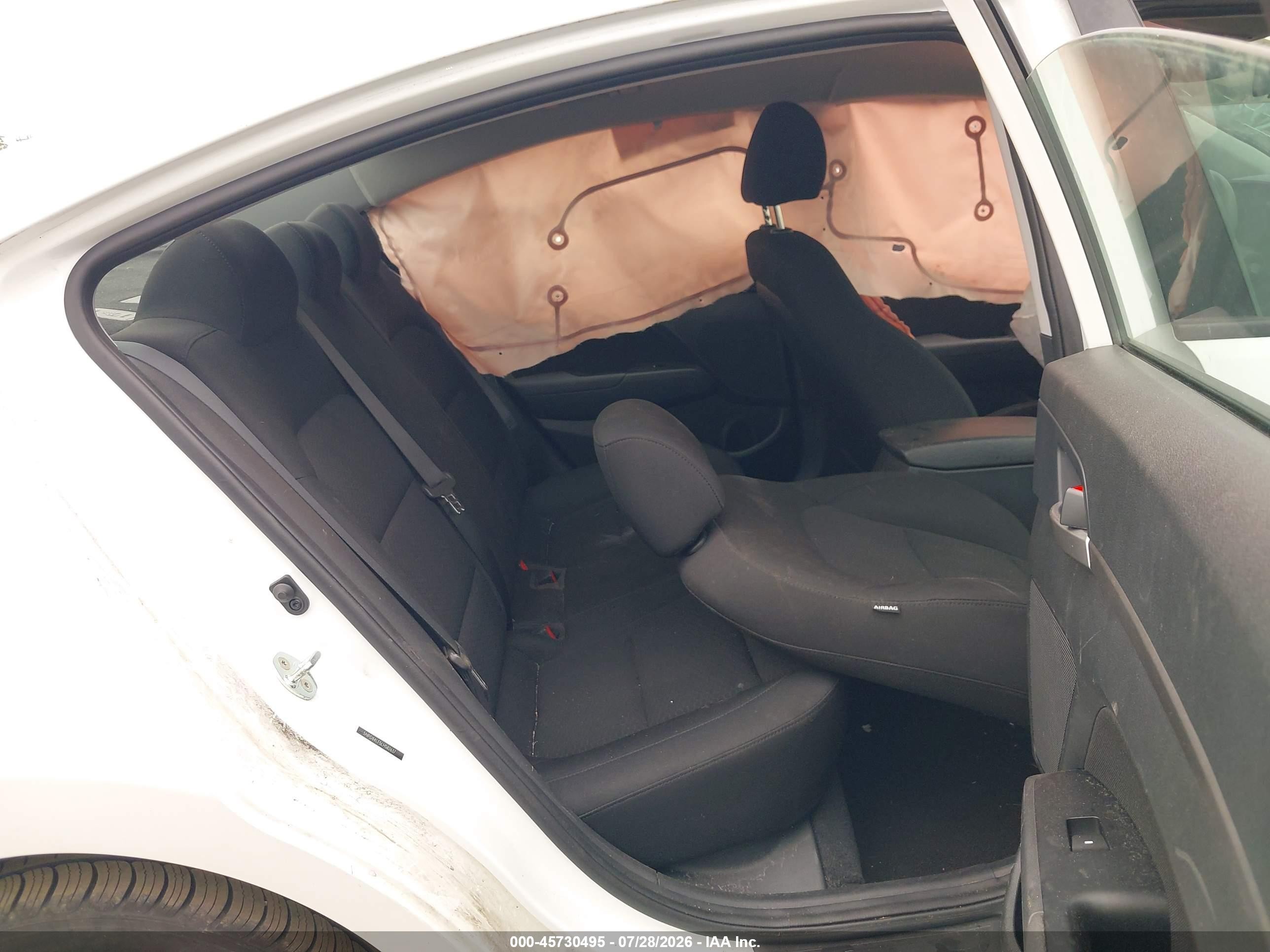2020 Hyundai Elantra Sel White vin: 5NPD84LF5LH582637
