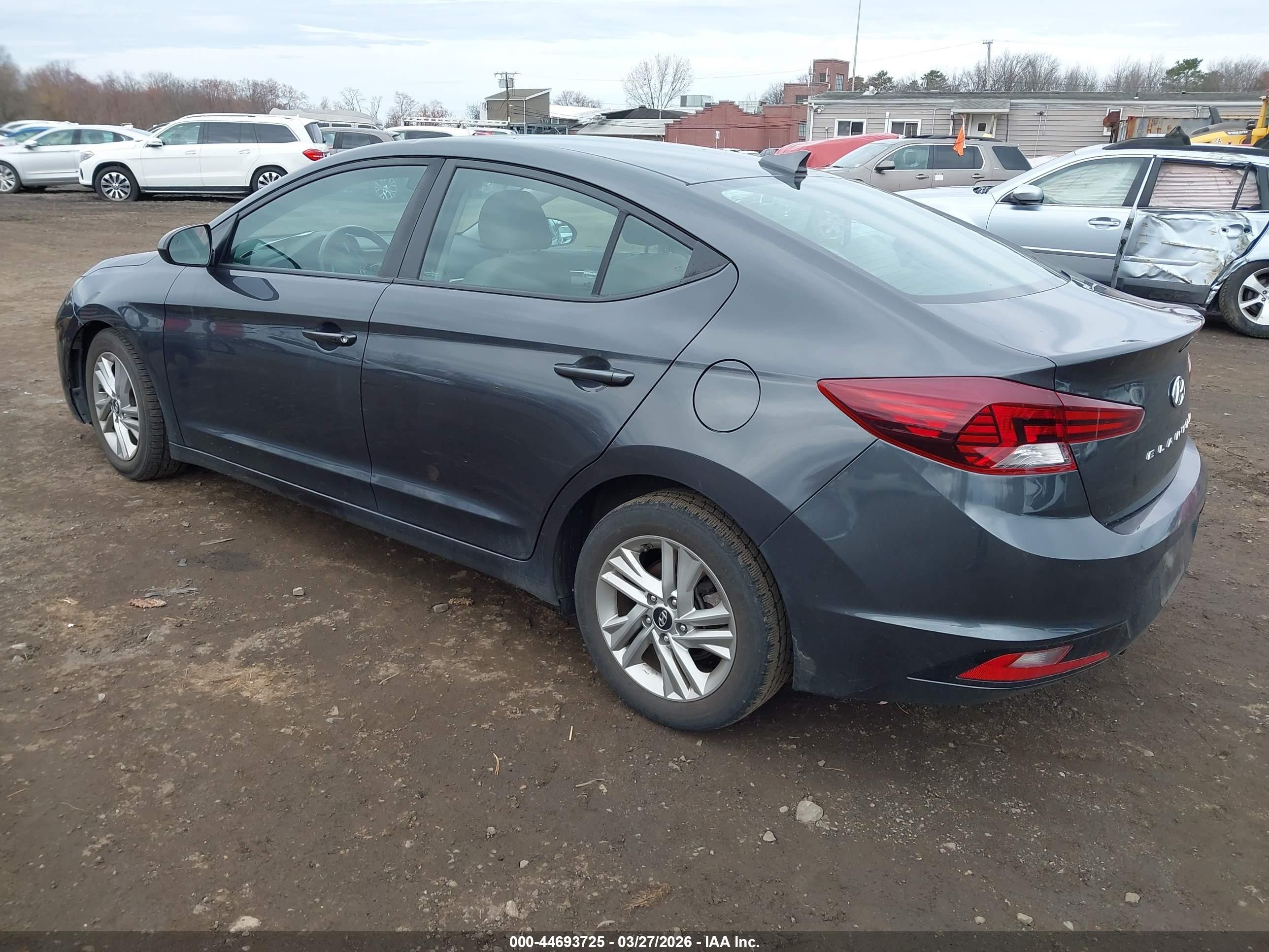 2020 Hyundai Elantra Value Edition Gray vin: 5NPD84LF5LH622912