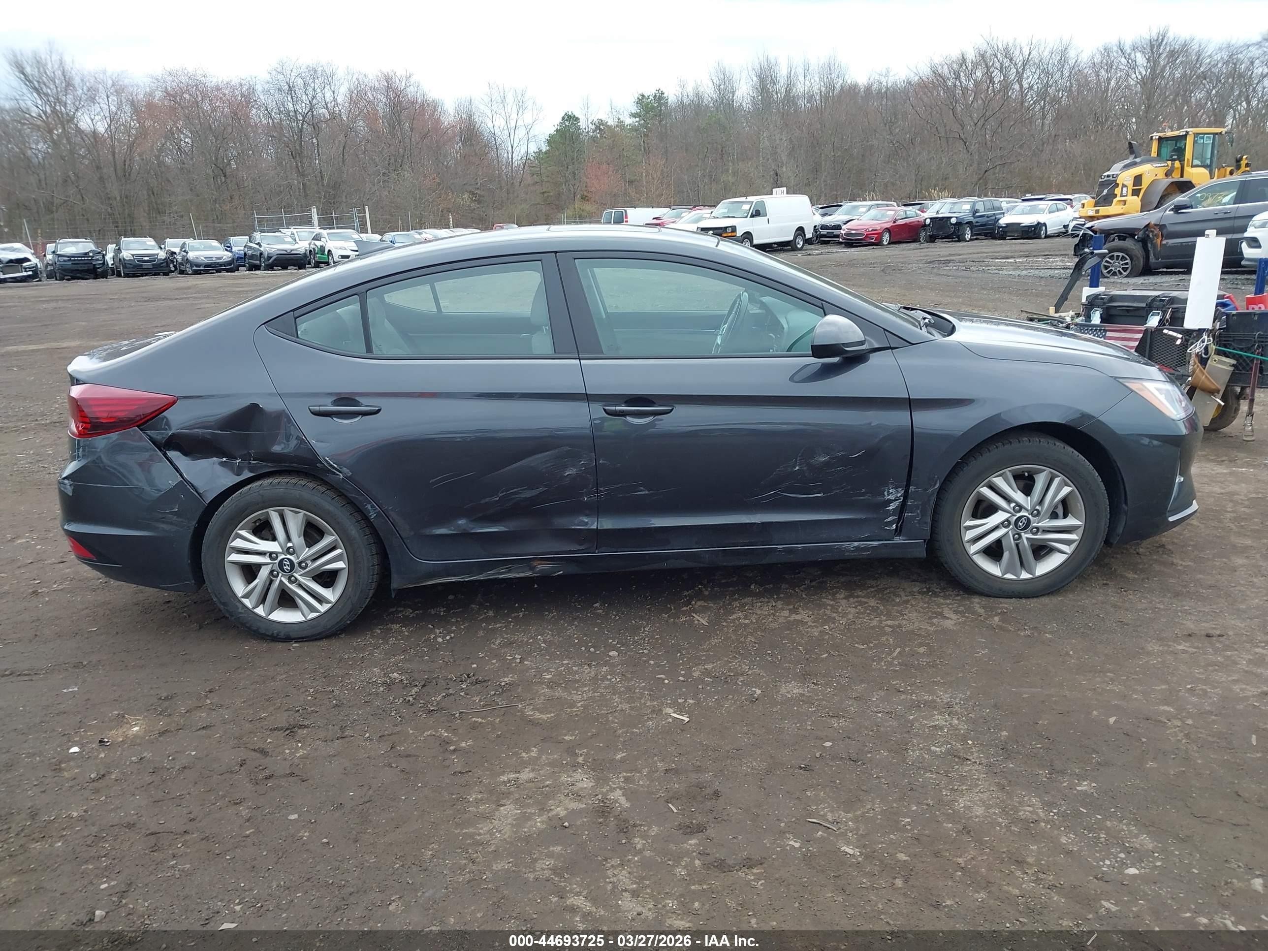 2020 Hyundai Elantra Value Edition Gray vin: 5NPD84LF5LH622912