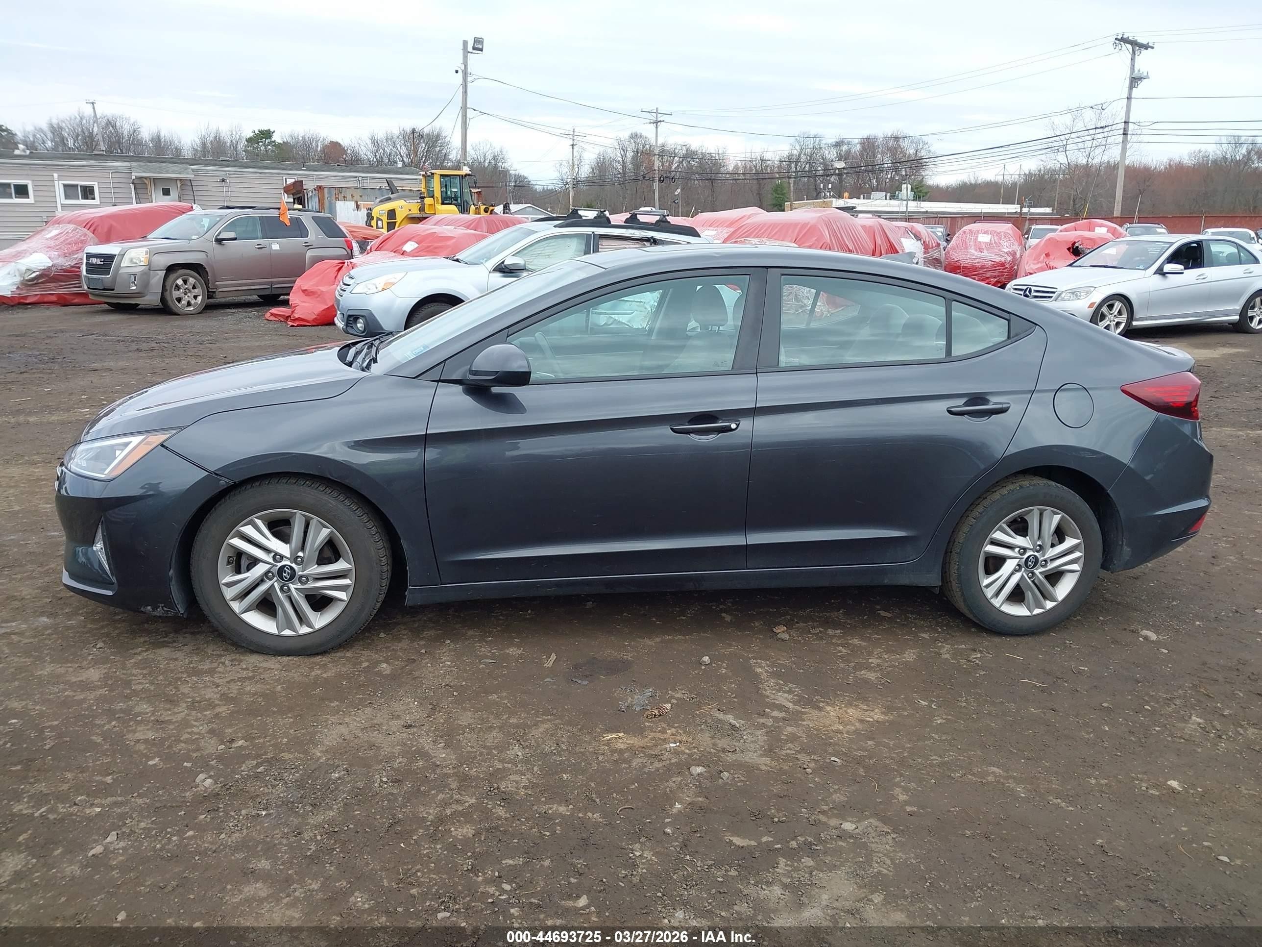 2020 Hyundai Elantra Value Edition Gray vin: 5NPD84LF5LH622912