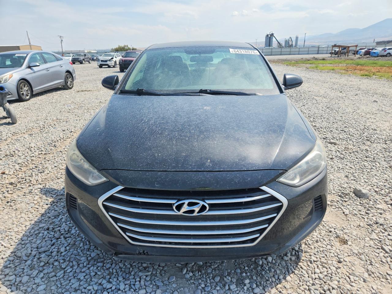 2017 Hyundai Elantra Se Black vin: 5NPD84LF6HH009446
