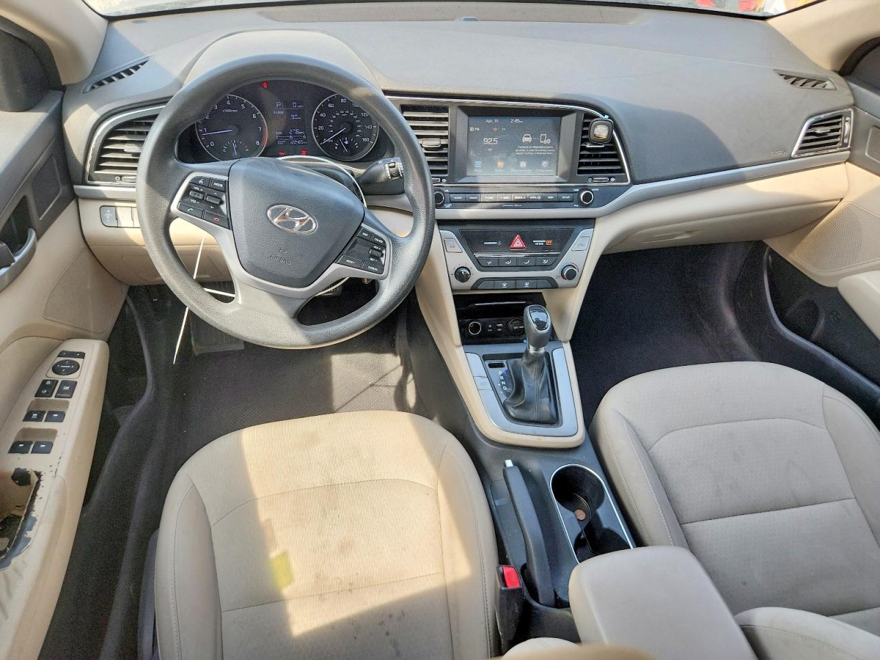 2017 Hyundai Elantra Se Black vin: 5NPD84LF6HH009446