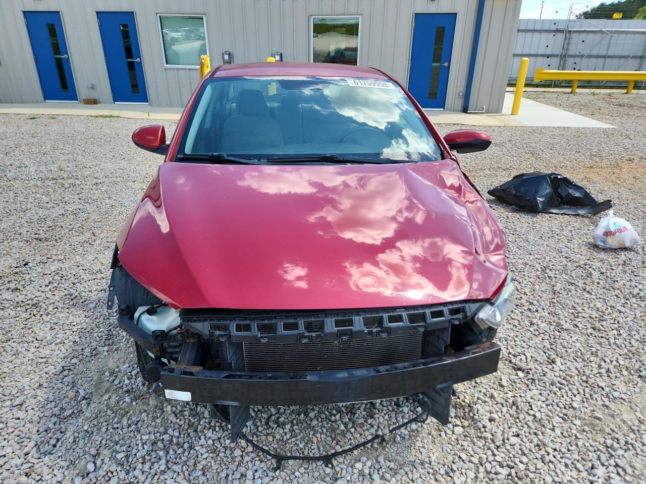 2017 Hyundai Elantra Se Красный vin: 5NPD84LF6HH025761
