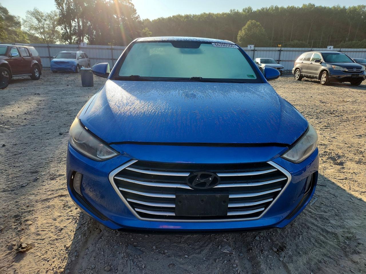 2017 Hyundai Elantra Se Blue vin: 5NPD84LF6HH047890
