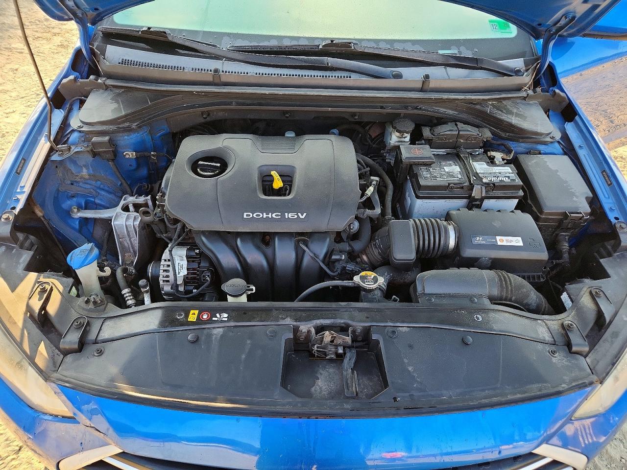 2017 Hyundai Elantra Se Blue vin: 5NPD84LF6HH047890