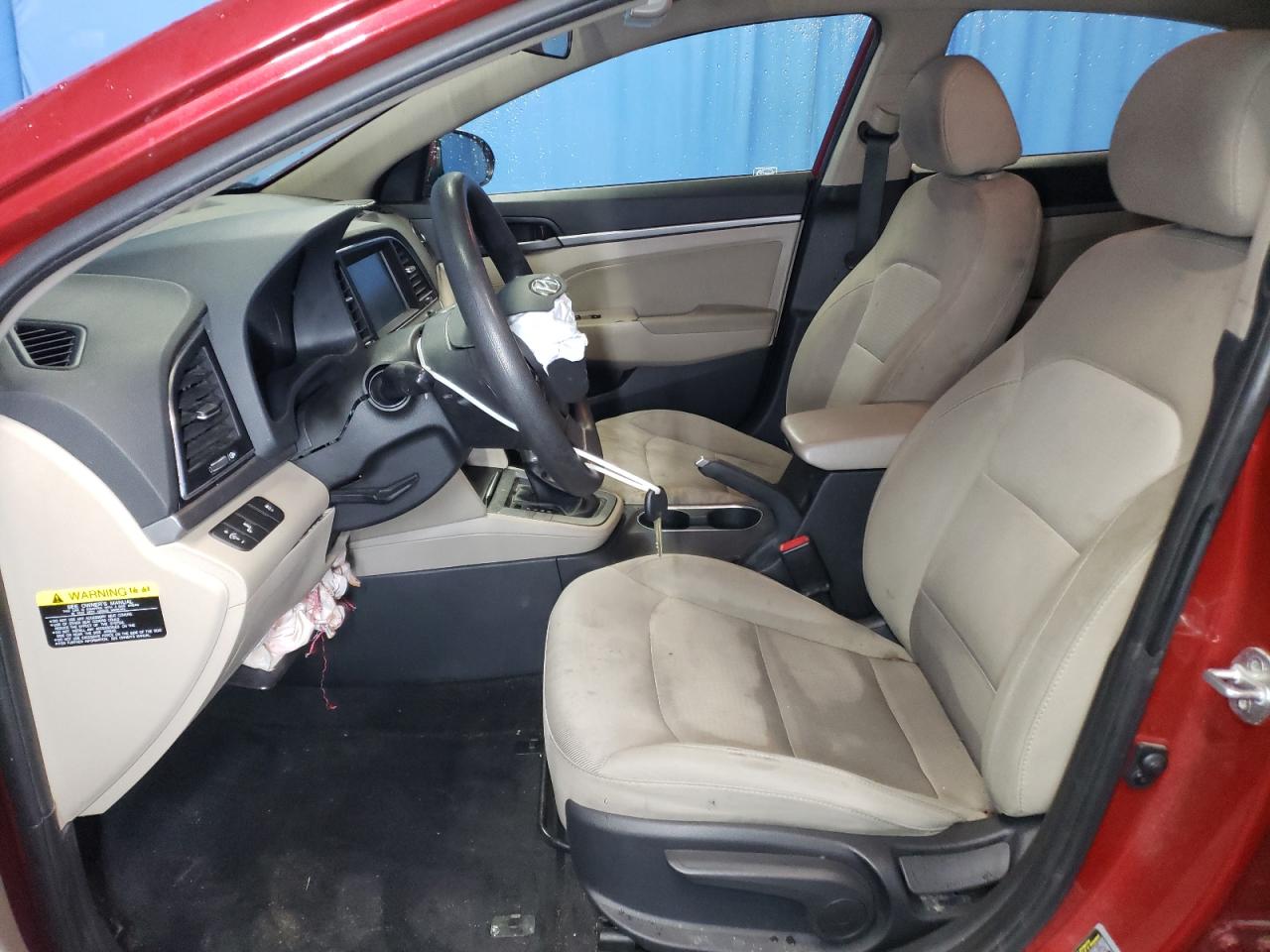 2018 Hyundai Elantra Sel Red vin: 5NPD84LF6JH235721