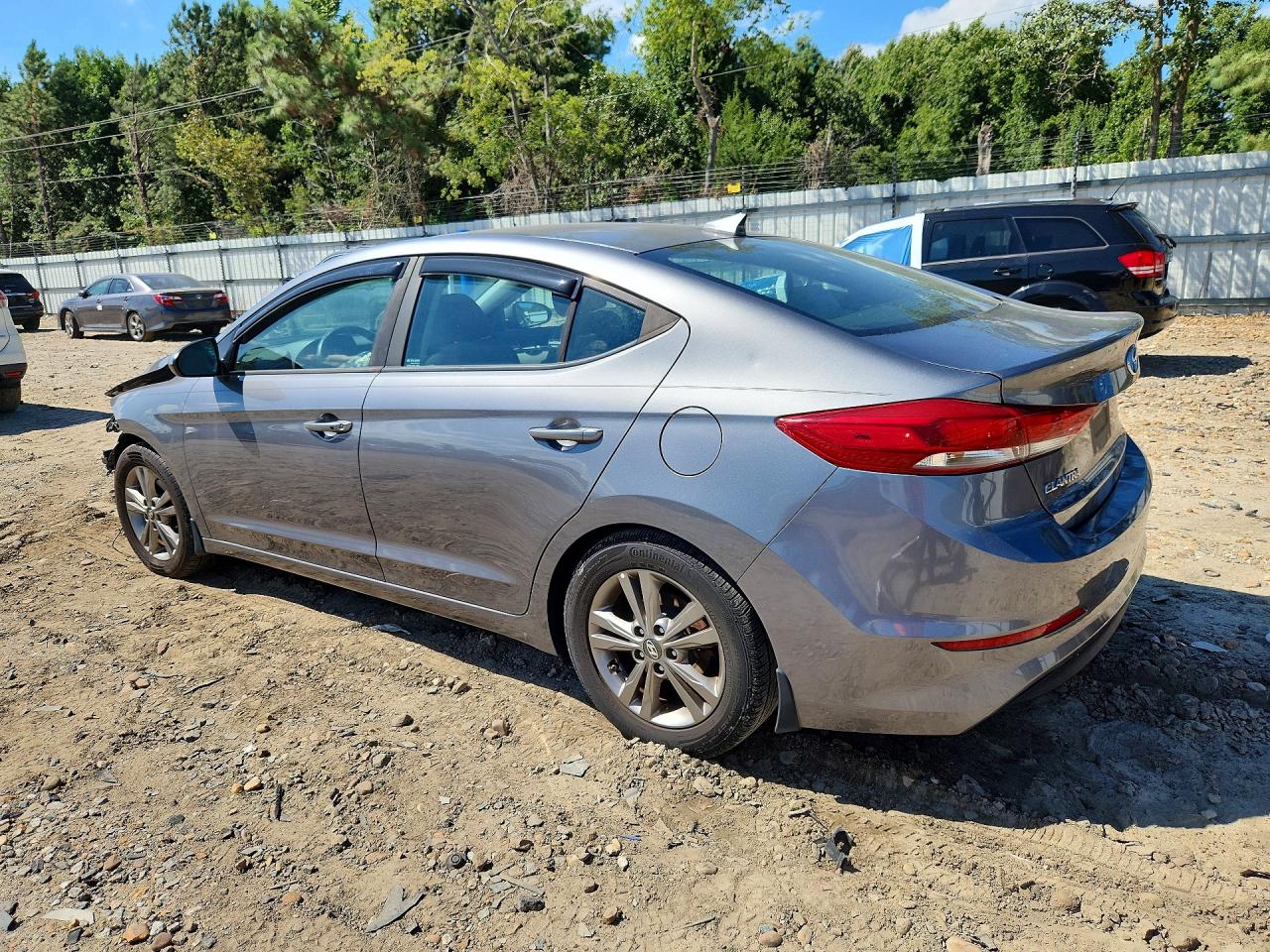 2018 Hyundai Elantra Value Edition Gray vin: 5NPD84LF6JH269612