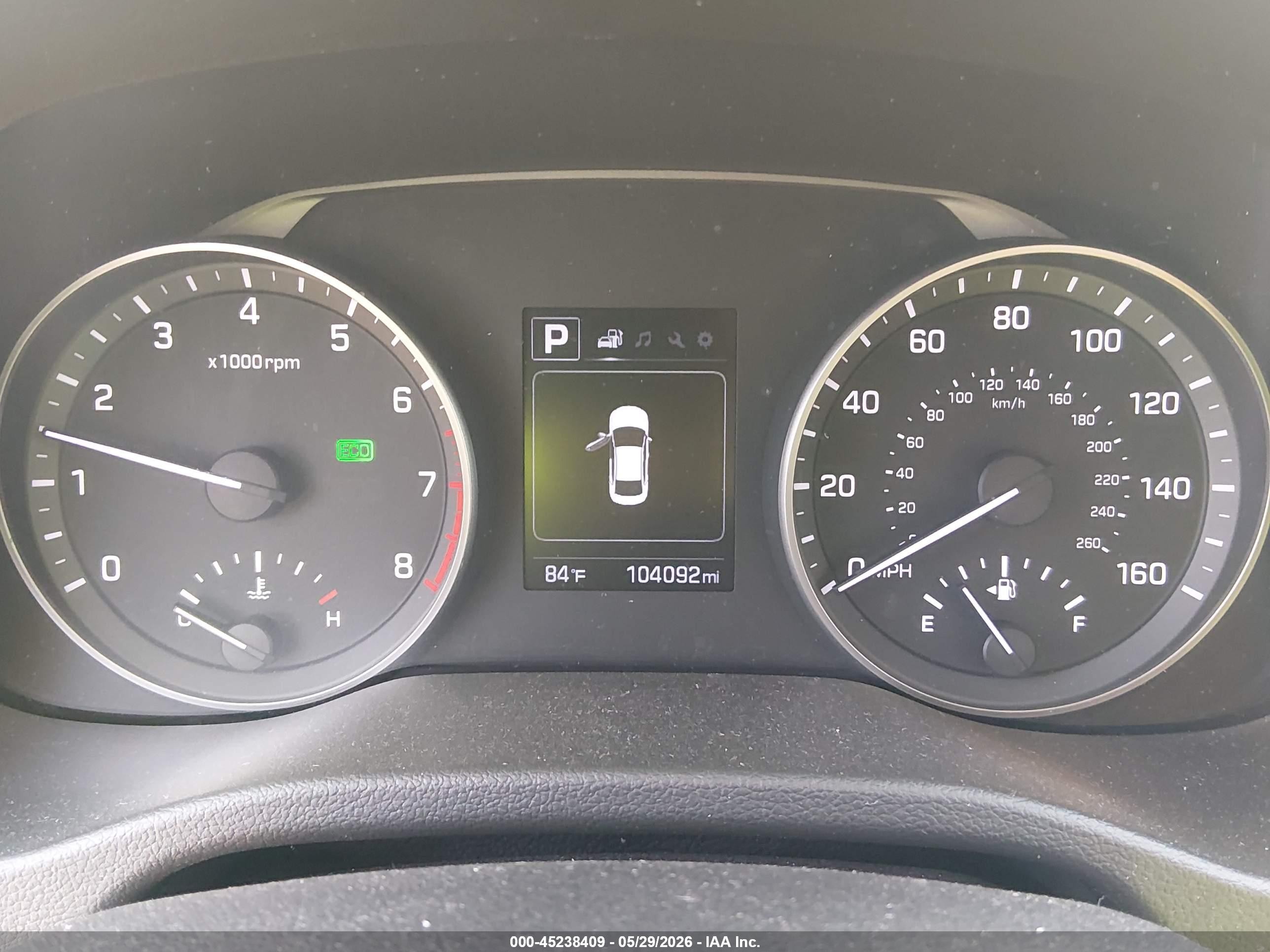2018 Hyundai Elantra Sel Gray vin: 5NPD84LF6JH286409