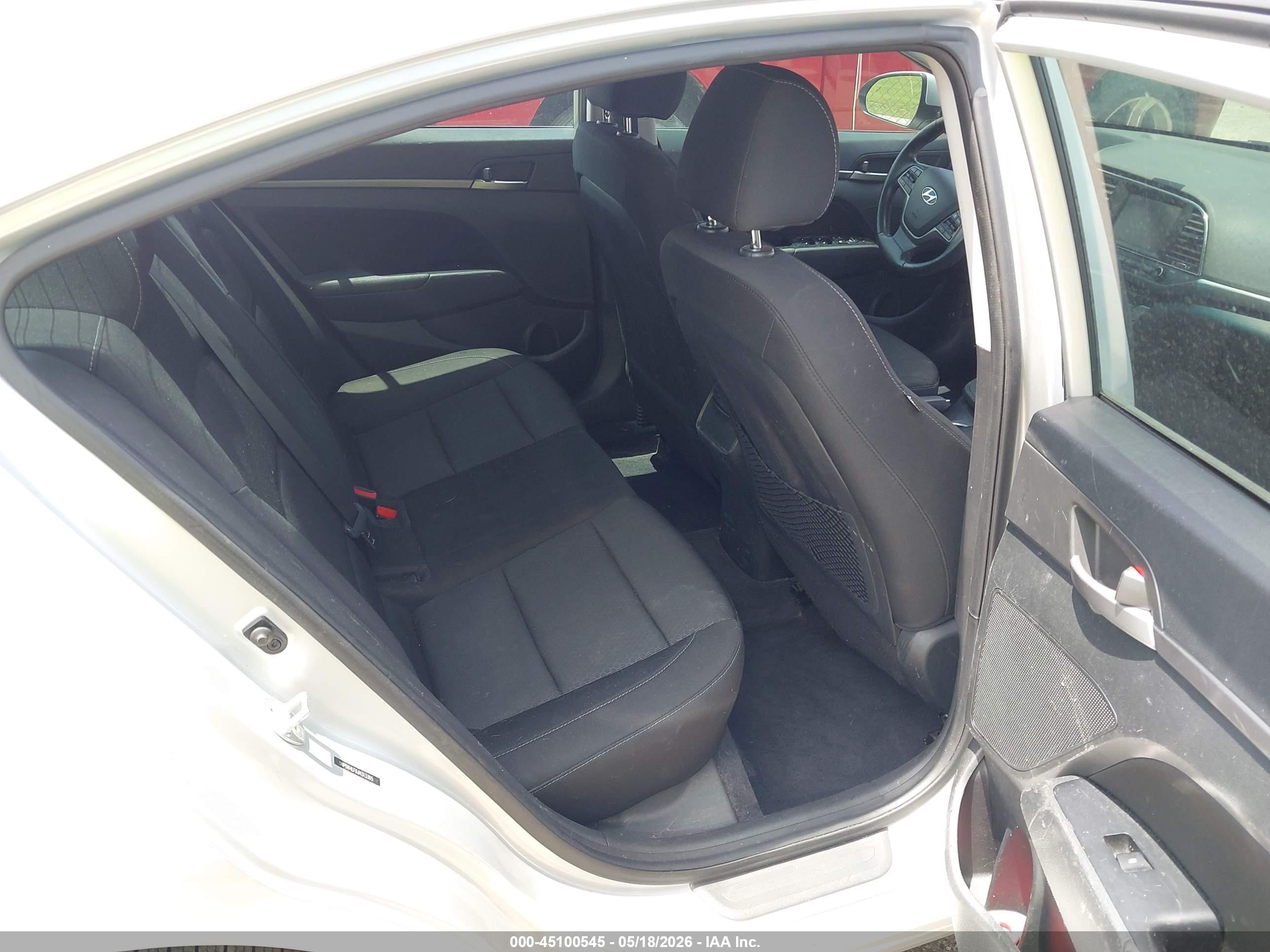 2018 Hyundai Elantra Value Edition Silver vin: 5NPD84LF6JH313365