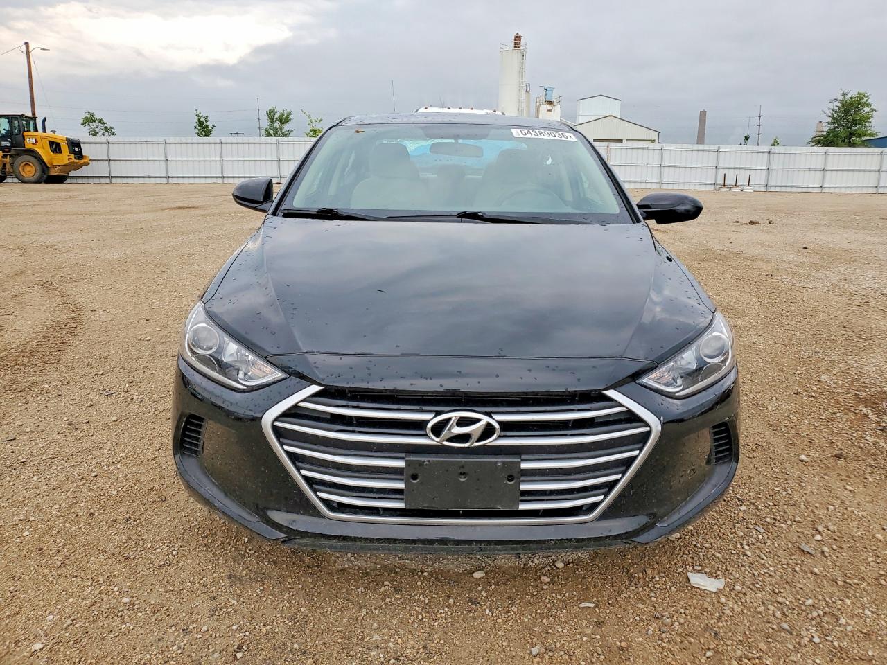 2018 Hyundai Elantra Sel Черный vin: 5NPD84LF6JH377891