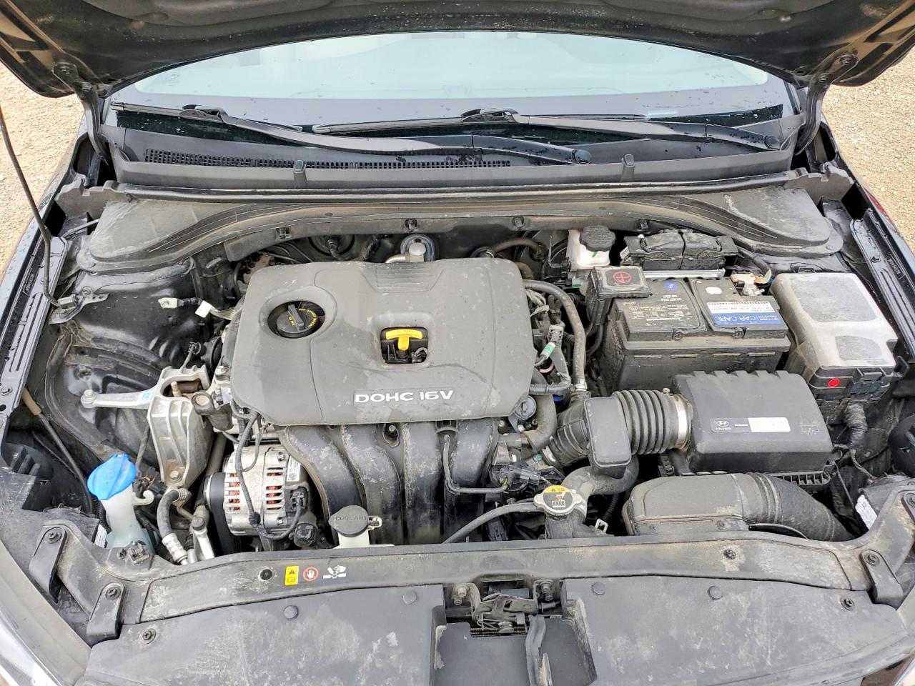 2018 Hyundai Elantra Sel Черный vin: 5NPD84LF6JH377891