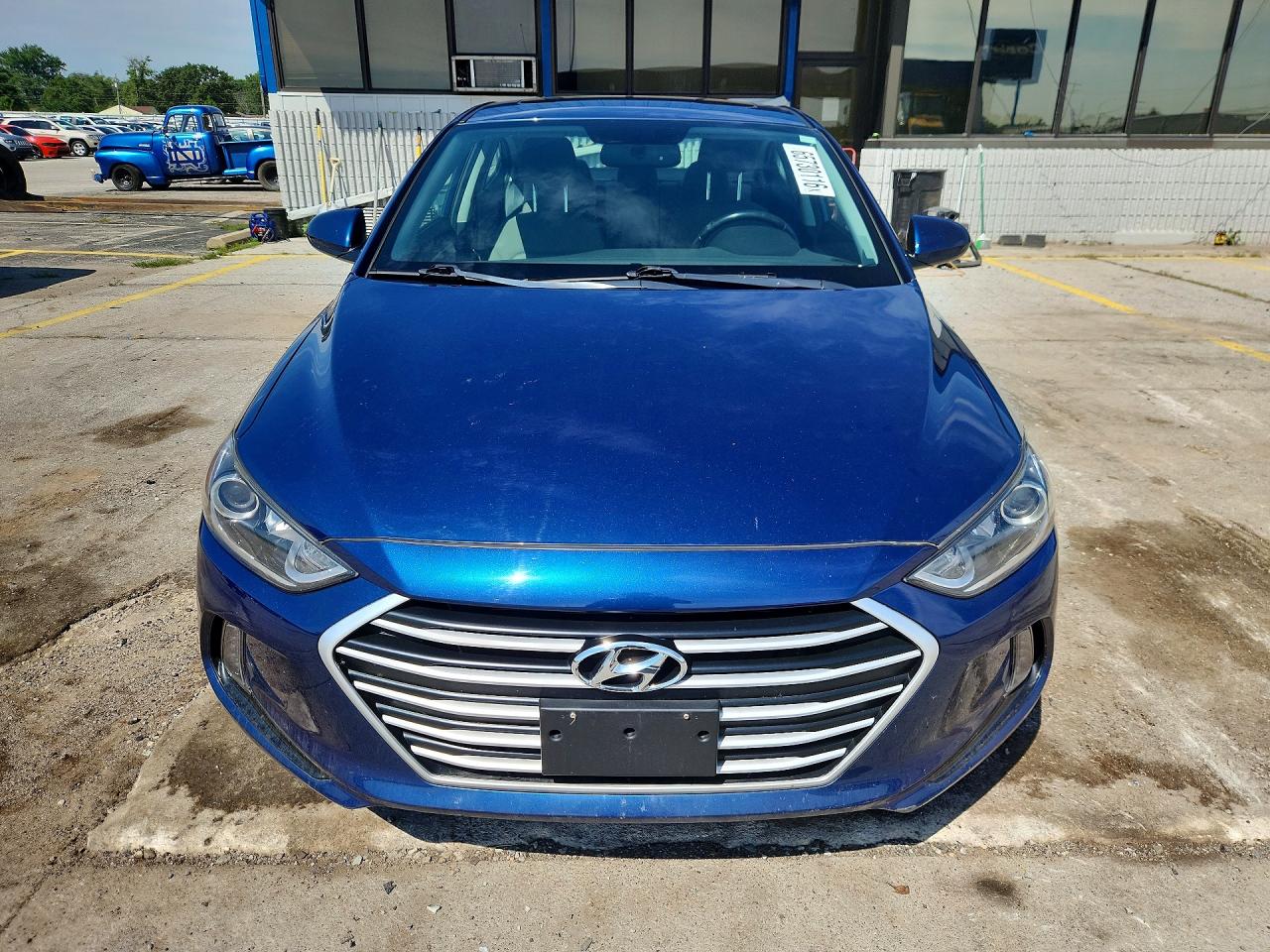 2018 Hyundai Elantra Value Edition Blue vin: 5NPD84LF6JH398496