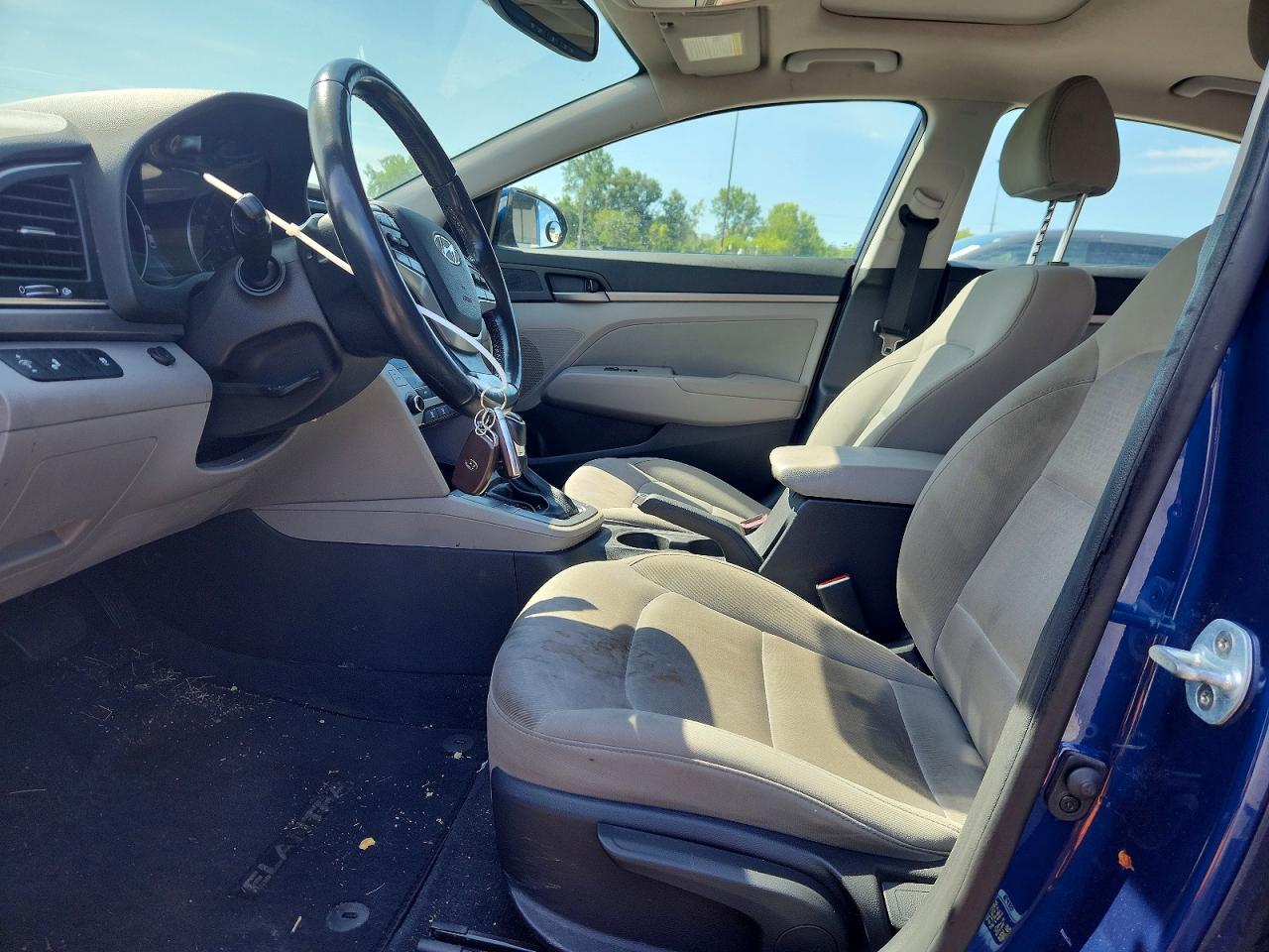 2018 Hyundai Elantra Value Edition Blue vin: 5NPD84LF6JH398496