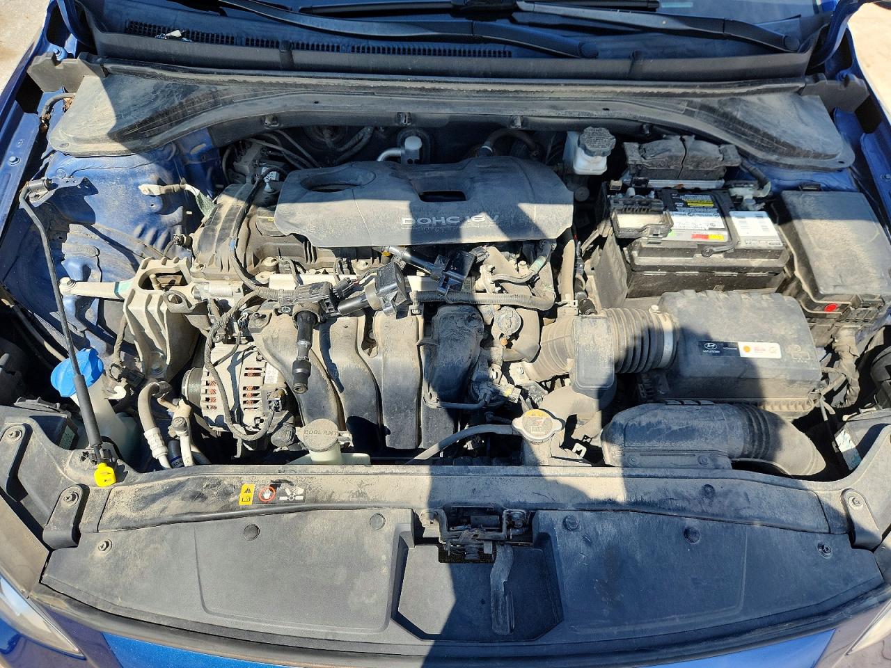 2018 Hyundai Elantra Value Edition Blue vin: 5NPD84LF6JH398496