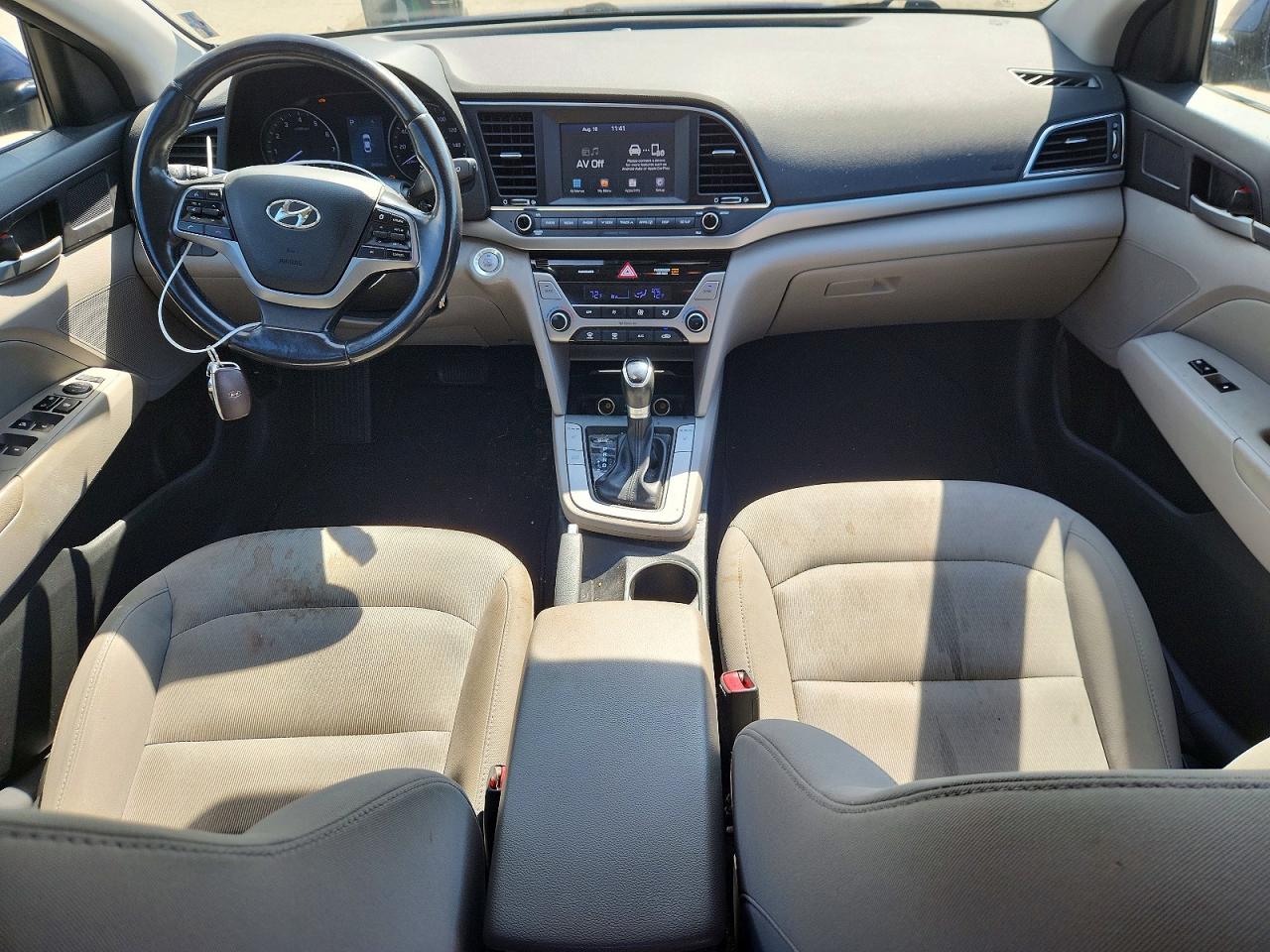 2018 Hyundai Elantra Value Edition Blue vin: 5NPD84LF6JH398496