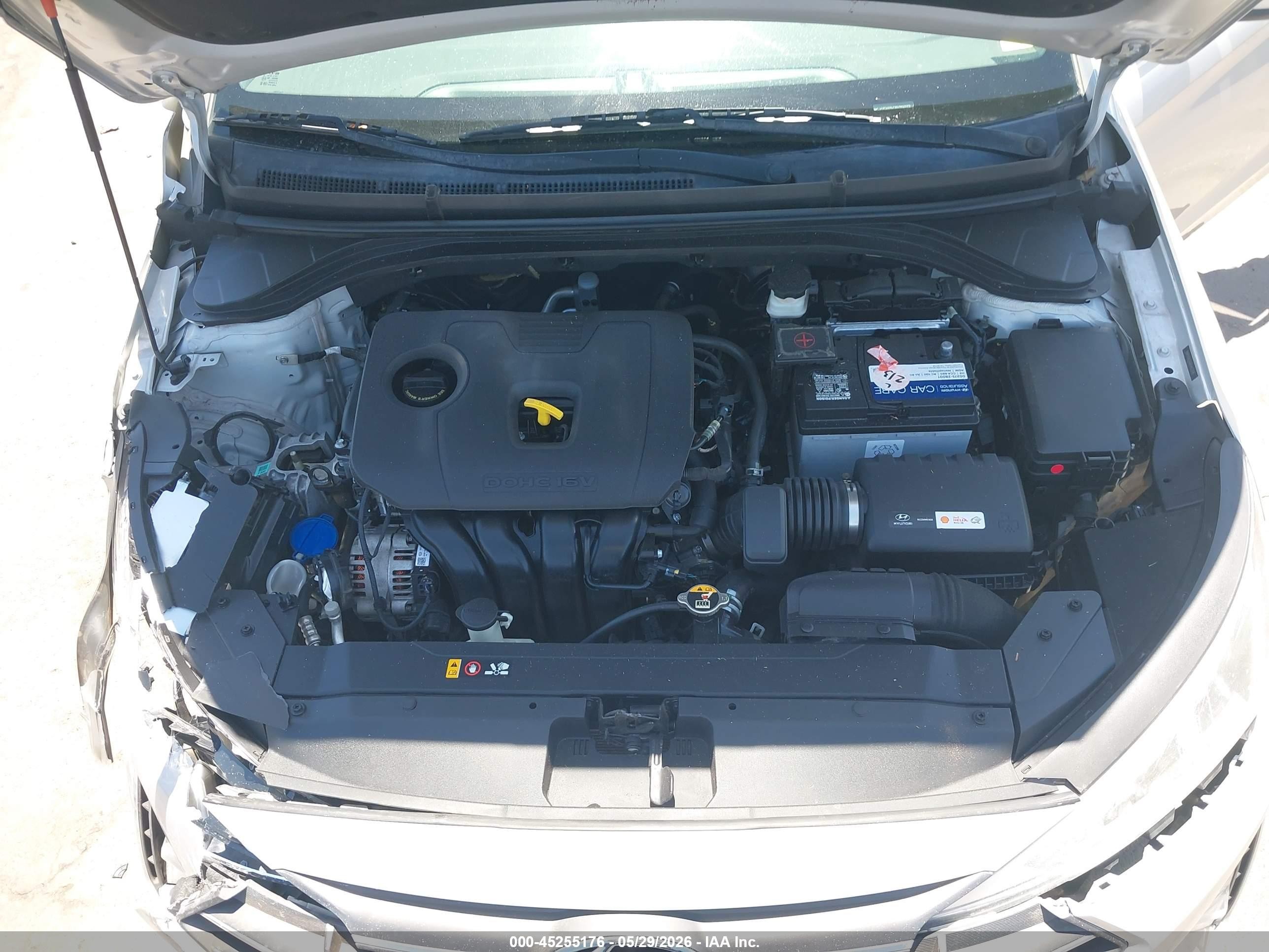 2019 Hyundai Elantra Sel Серебряный vin: 5NPD84LF6KH403195