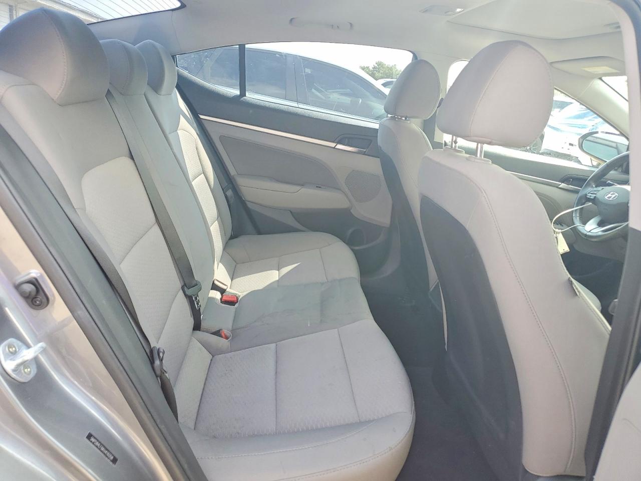 2019 Hyundai Elantra Value Edition Gray vin: 5NPD84LF6KH416058