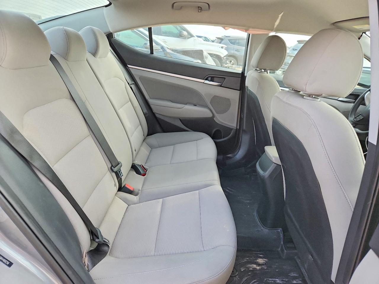 2019 Hyundai Elantra Sel Gray vin: 5NPD84LF6KH468256