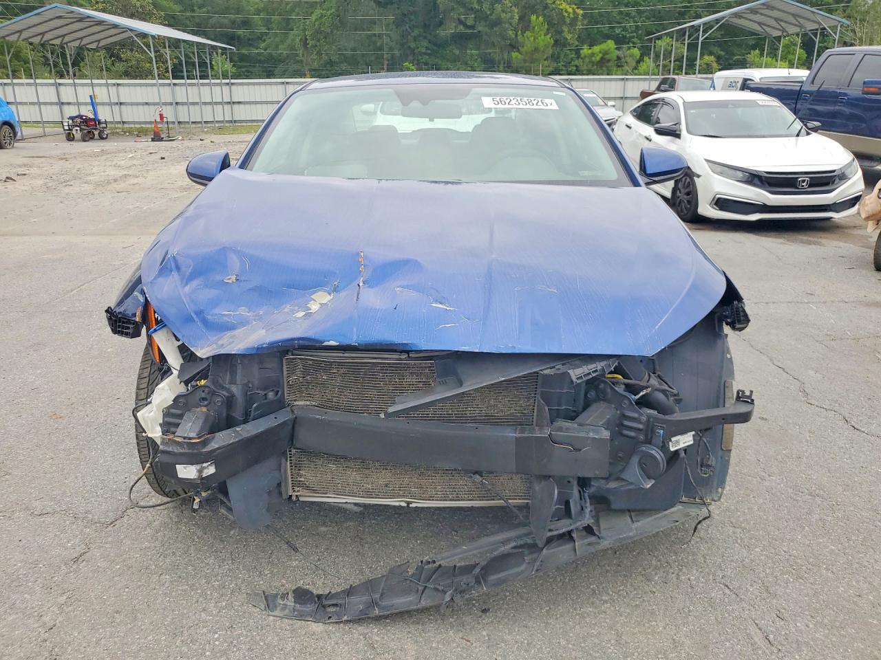 2020 Hyundai Elantra Sel Blue vin: 5NPD84LF6LH523371