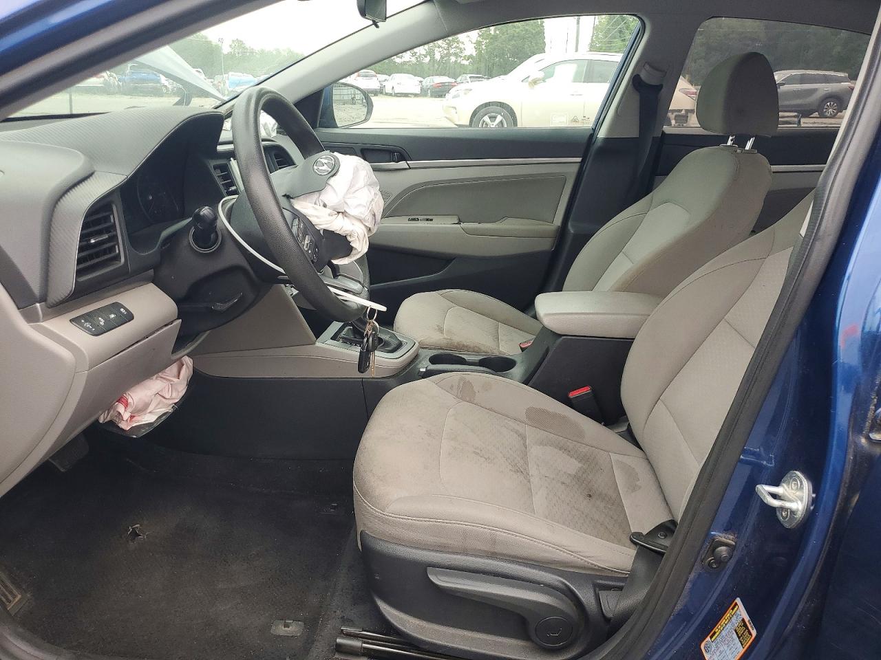 2020 Hyundai Elantra Sel Blue vin: 5NPD84LF6LH523371