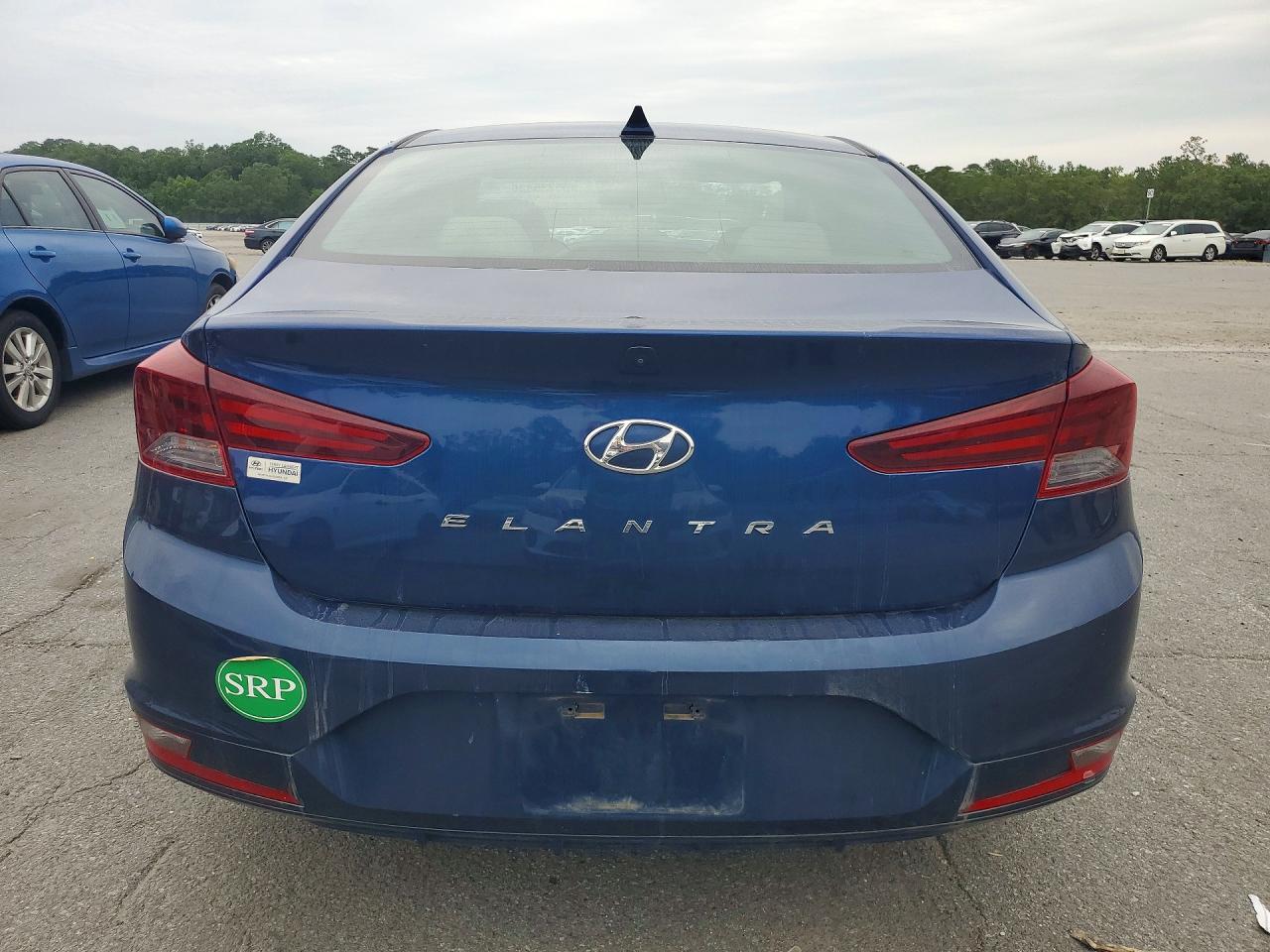 2020 Hyundai Elantra Sel Blue vin: 5NPD84LF6LH523371