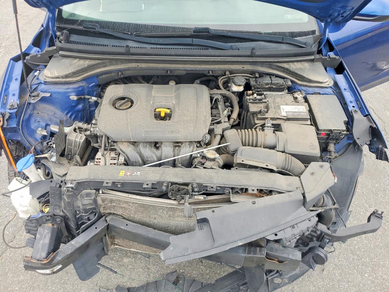 2020 Hyundai Elantra Sel Blue vin: 5NPD84LF6LH523371