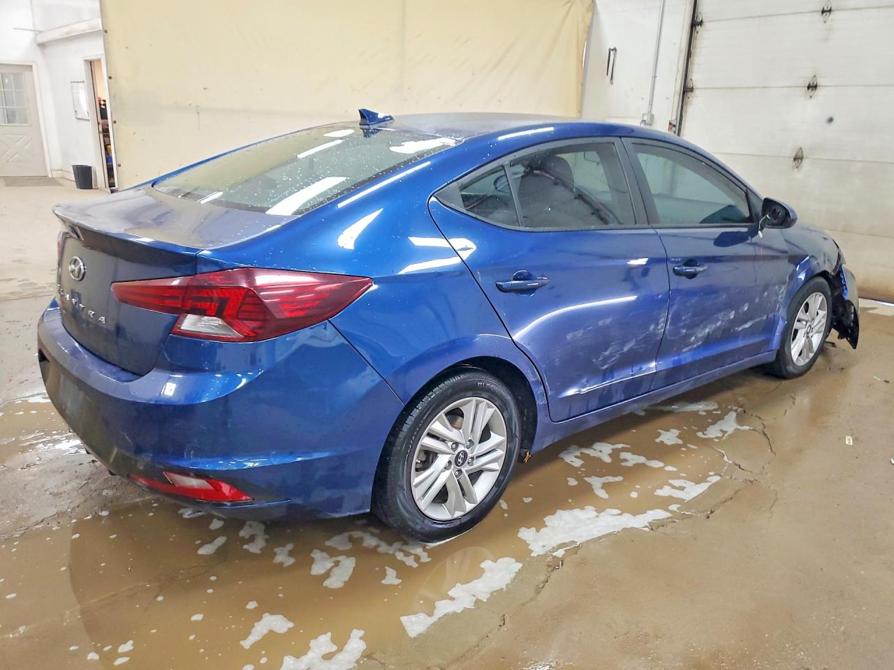 2020 Hyundai Elantra Sel Blue vin: 5NPD84LF6LH553809
