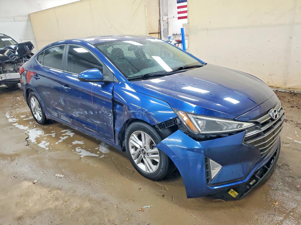 2020 Hyundai Elantra Sel Blue vin: 5NPD84LF6LH553809