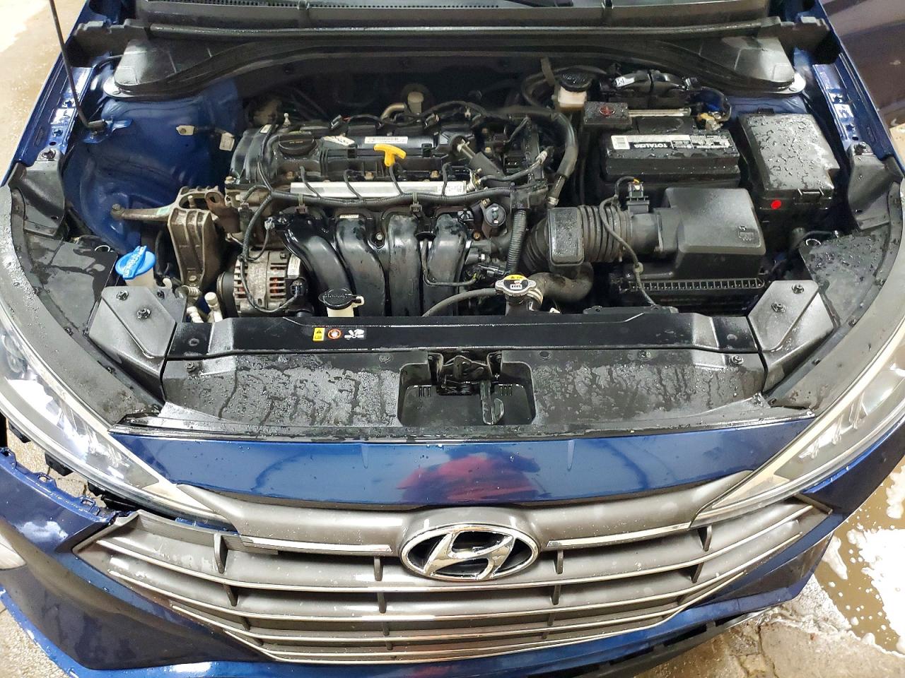 2020 Hyundai Elantra Sel Blue vin: 5NPD84LF6LH553809