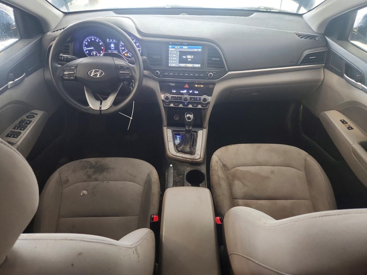 2020 Hyundai Elantra Sel Blue vin: 5NPD84LF6LH557861