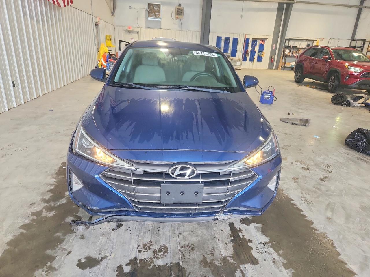 2020 Hyundai Elantra Sel Blue vin: 5NPD84LF6LH557861