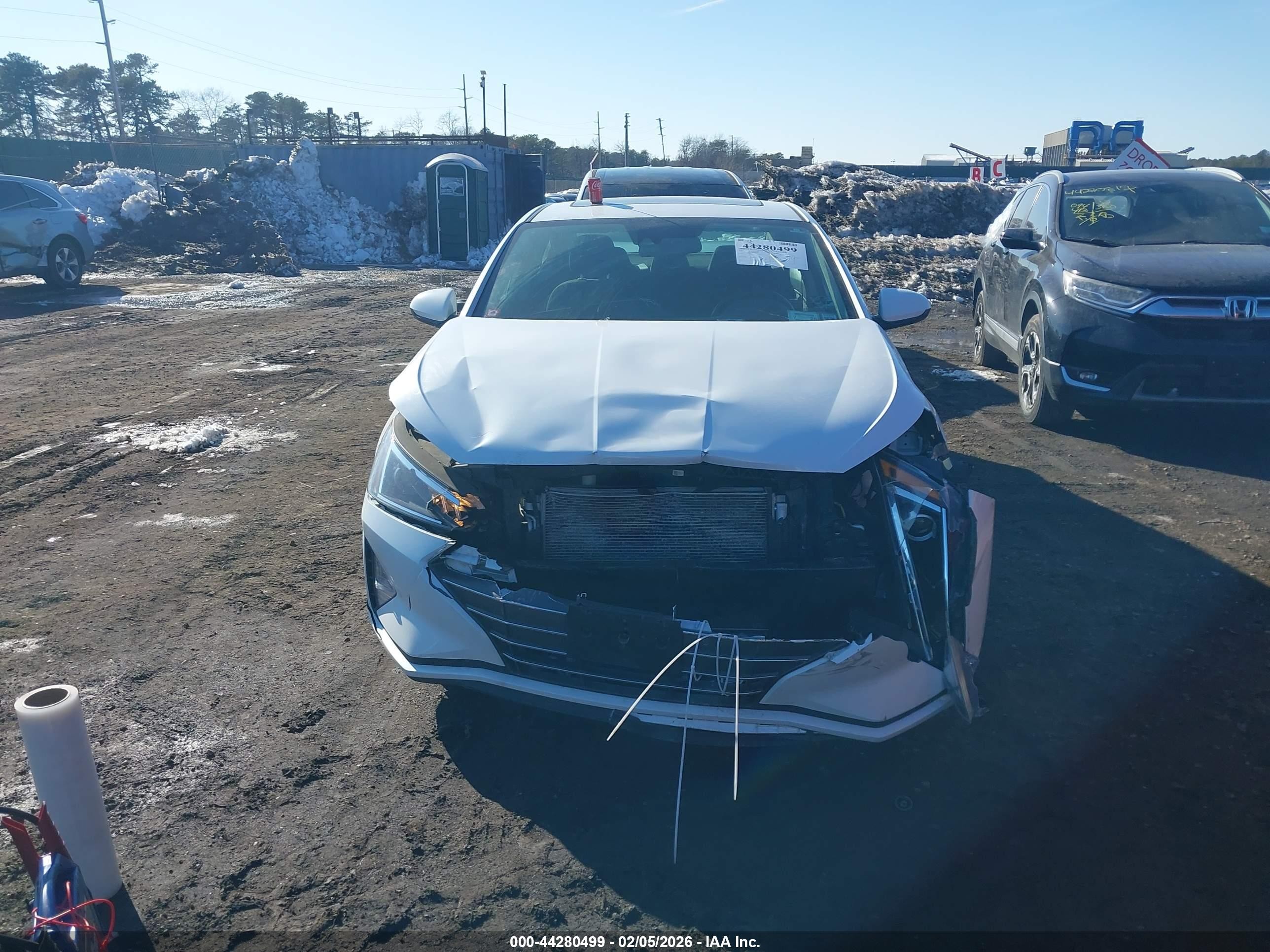 2020 Hyundai Elantra Value Edition White vin: 5NPD84LF6LH600420