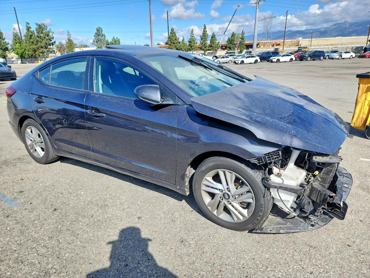 2020 Hyundai Elantra Value Edition Charcoal vin: 5NPD84LF6LH606850