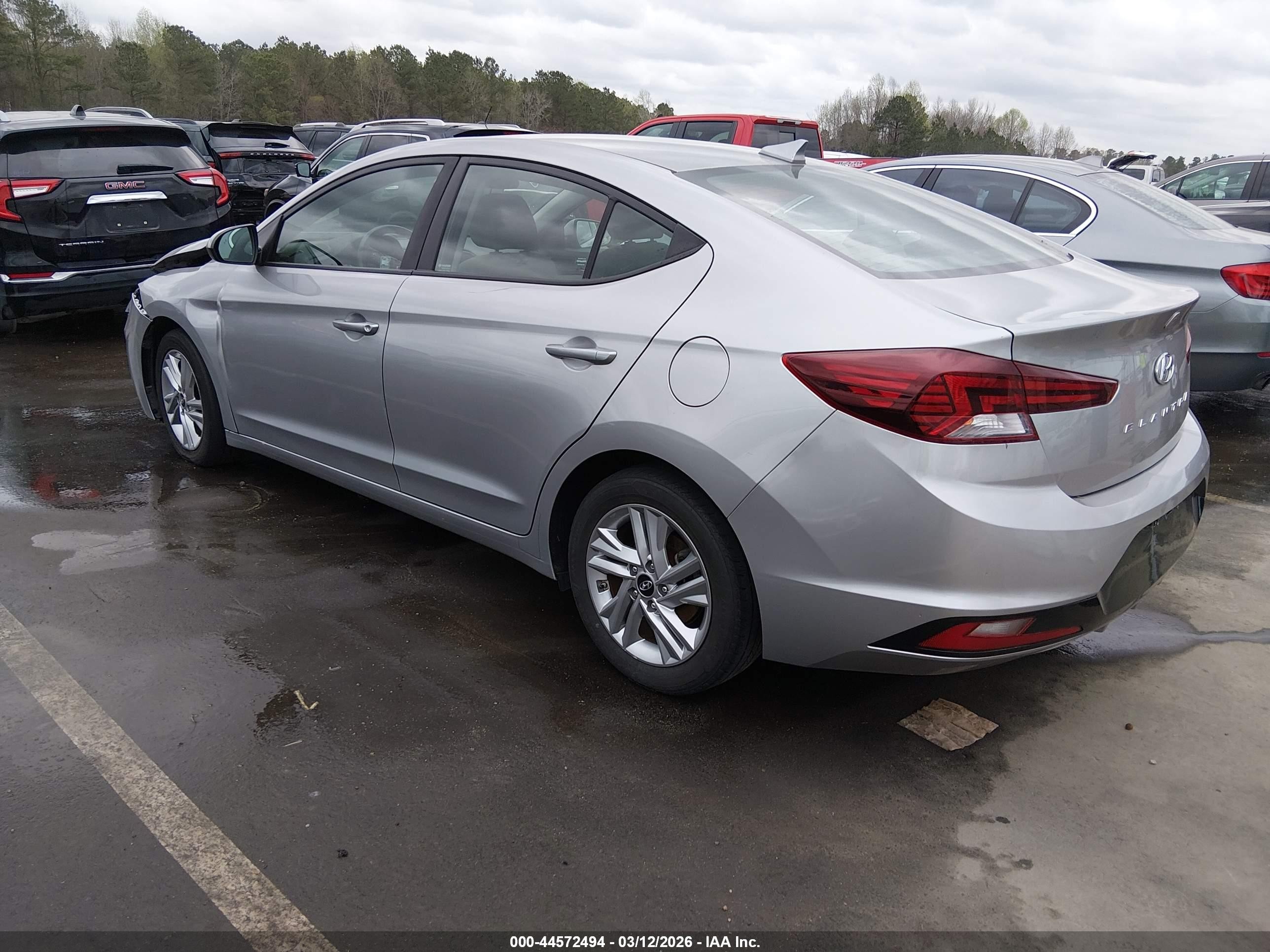 2020 Hyundai Elantra Sel Серебряный vin: 5NPD84LF6LH621865