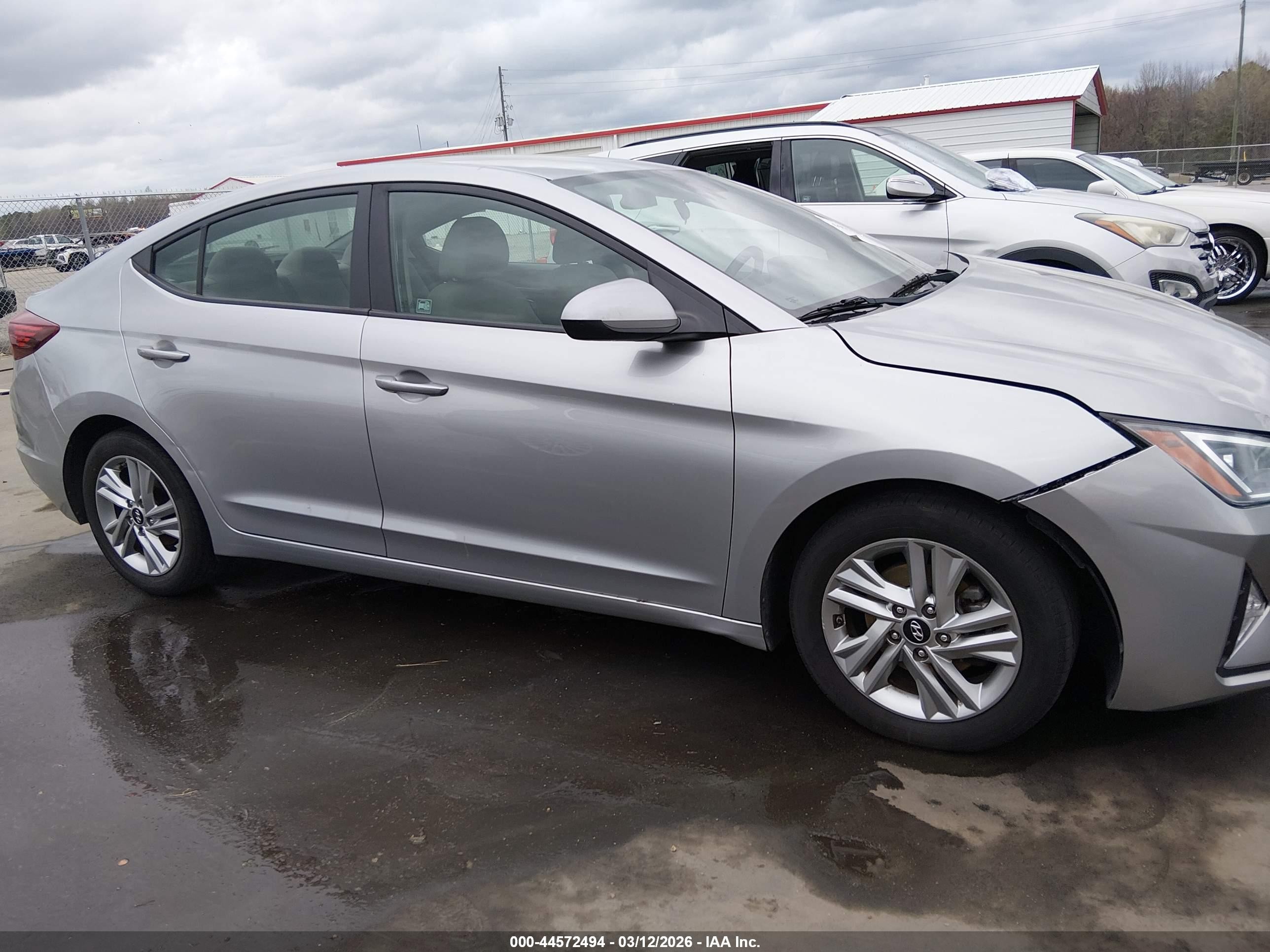 2020 Hyundai Elantra Sel Серебряный vin: 5NPD84LF6LH621865