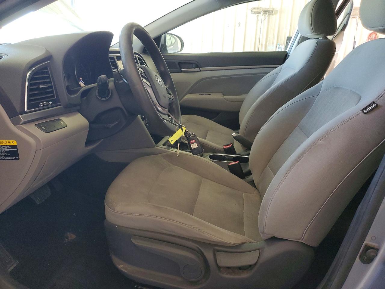 2017 Hyundai Elantra Se Gray vin: 5NPD84LF7HH008502