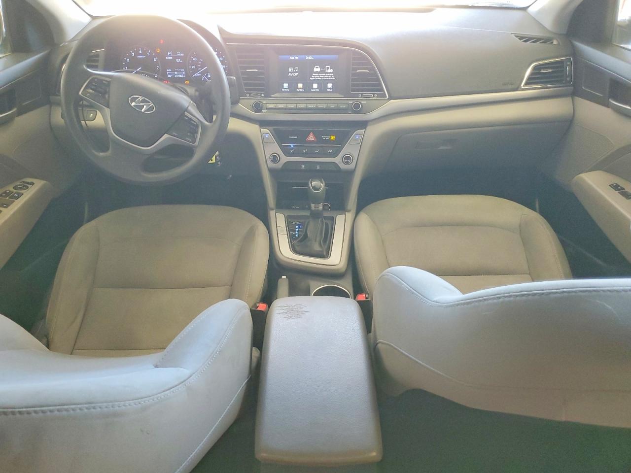 2017 Hyundai Elantra Se Gray vin: 5NPD84LF7HH008502