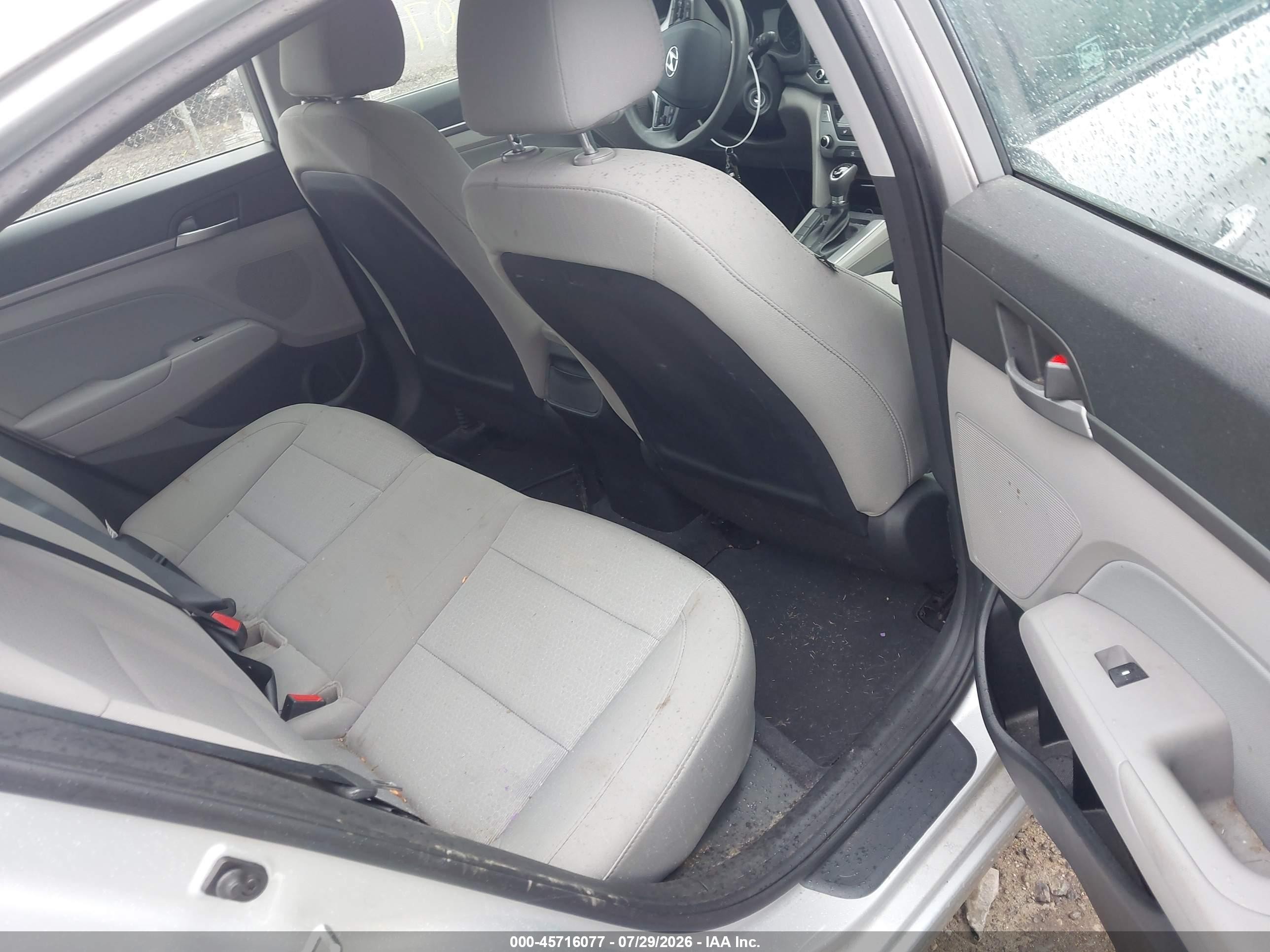 2017 Hyundai Elantra Se White vin: 5NPD84LF7HH186524