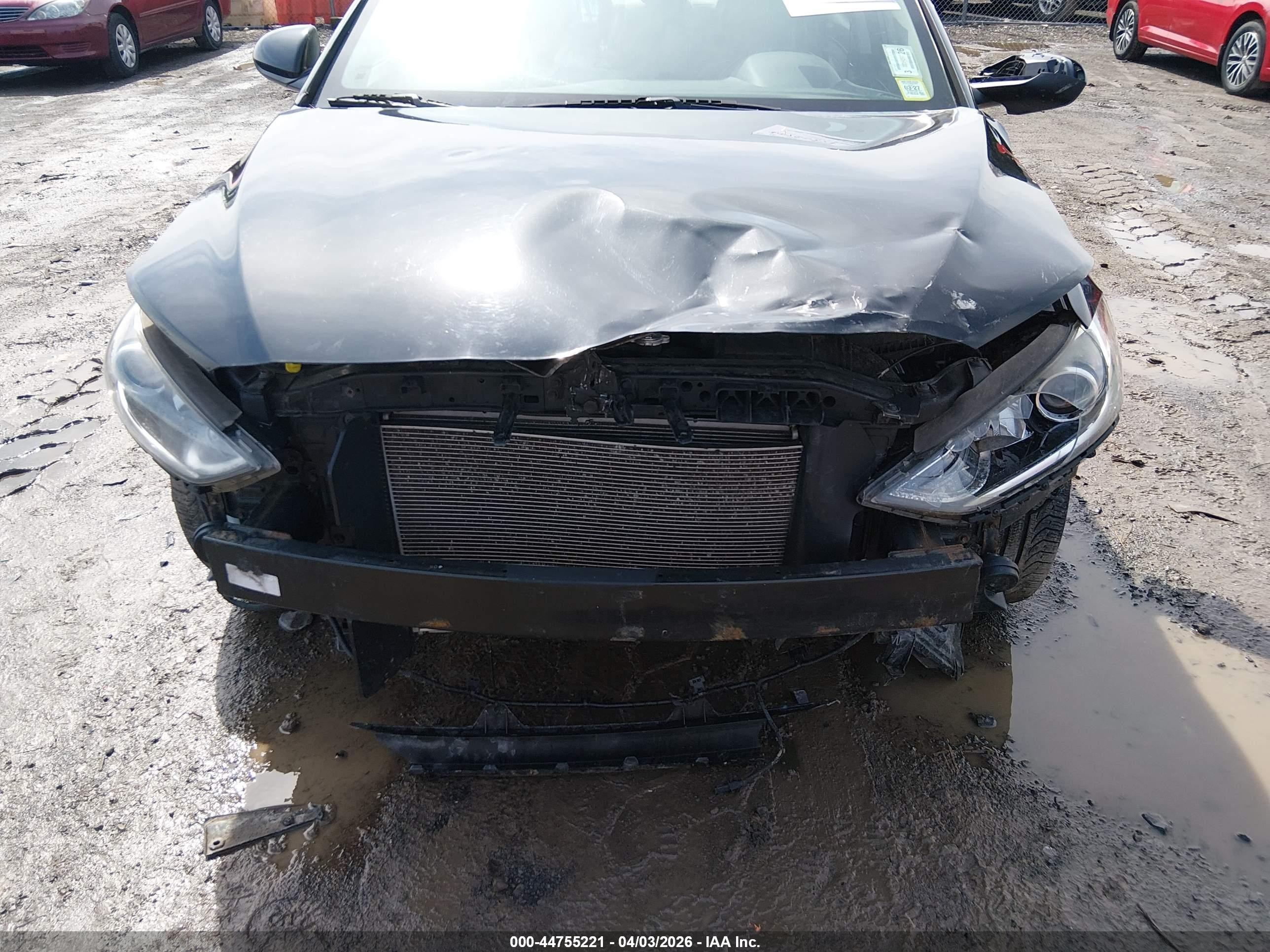 2018 Hyundai Elantra Value Edition Black vin: 5NPD84LF7JH271322