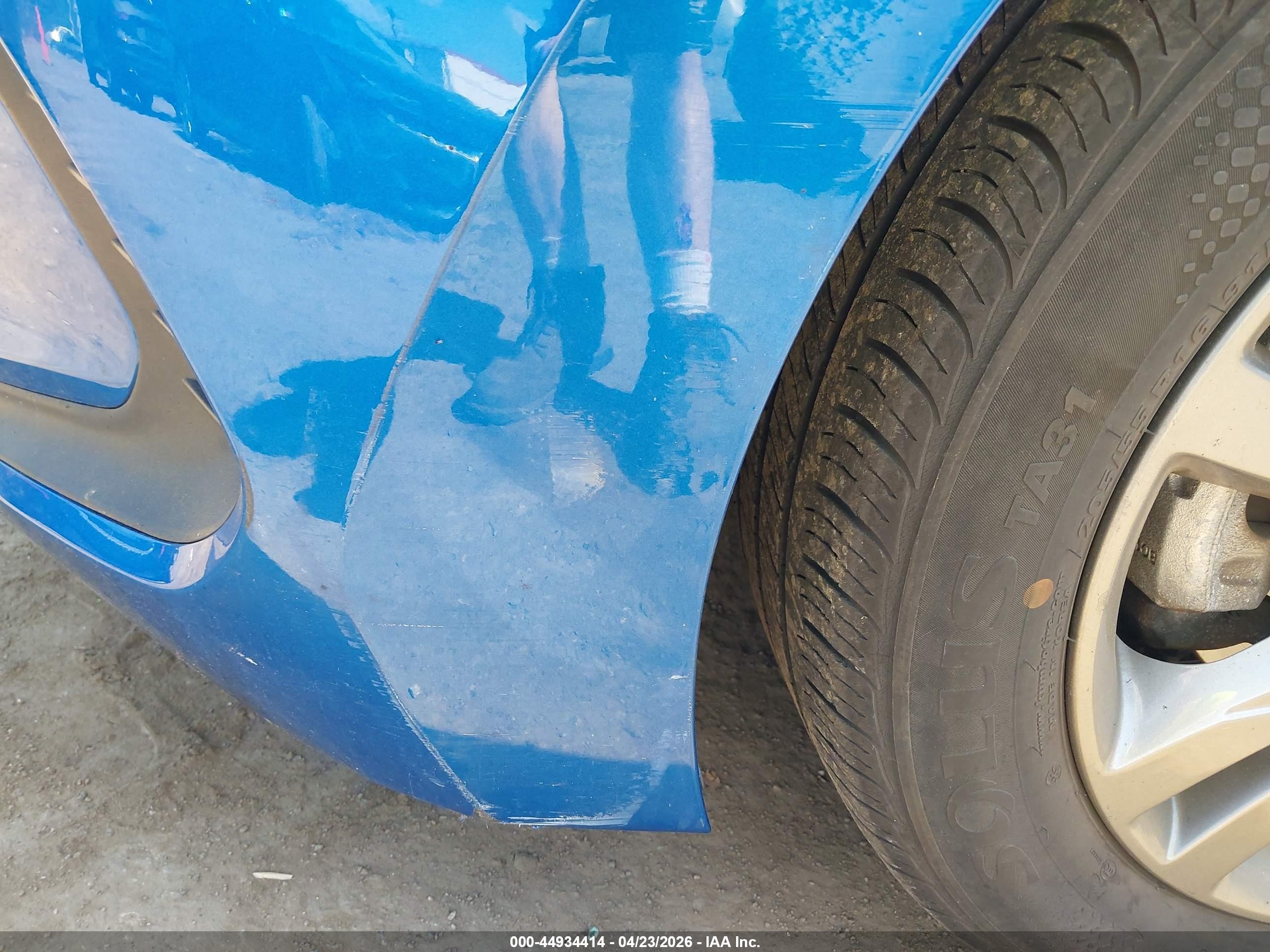 2018 Hyundai Elantra Sel Синий vin: 5NPD84LF7JH342194