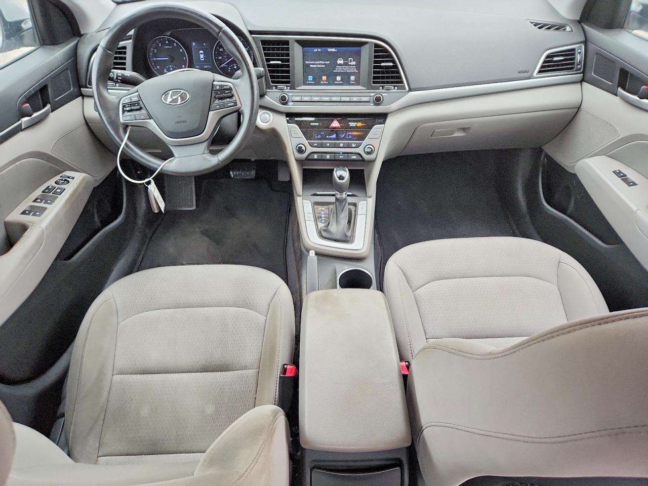 2018 Hyundai Elantra Value Edition Silver vin: 5NPD84LF7JH357259