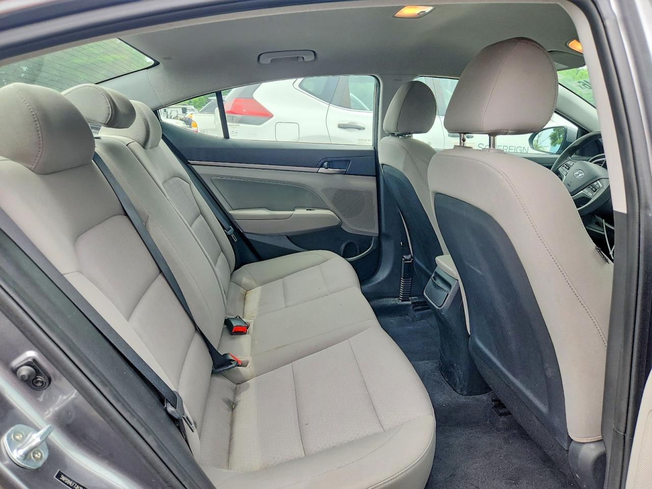 2018 Hyundai Elantra Sel Gray vin: 5NPD84LF7JH364986