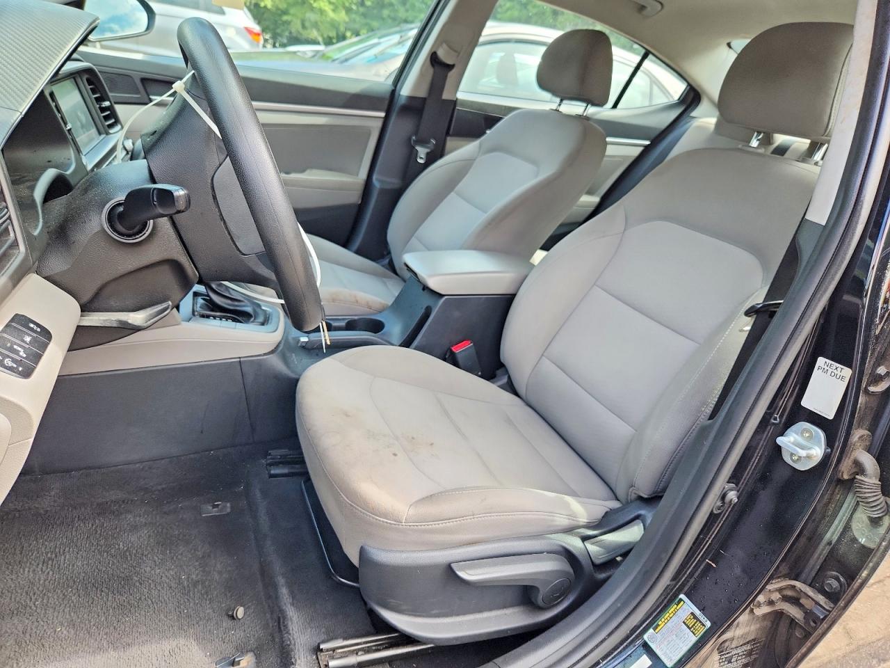 2019 Hyundai Elantra Sel Черный vin: 5NPD84LF7KH432768